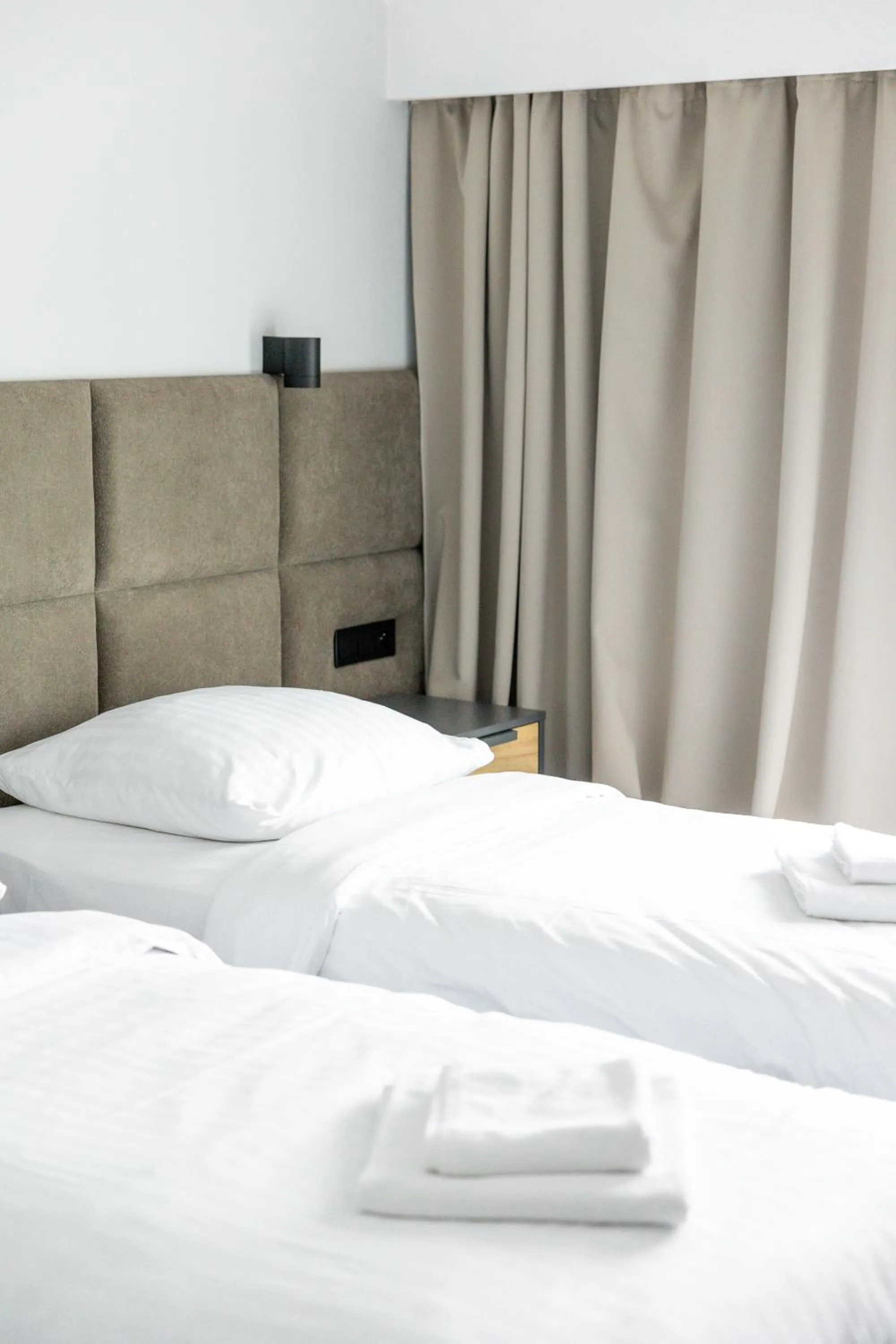 Bed in Hotel Mały Młyn