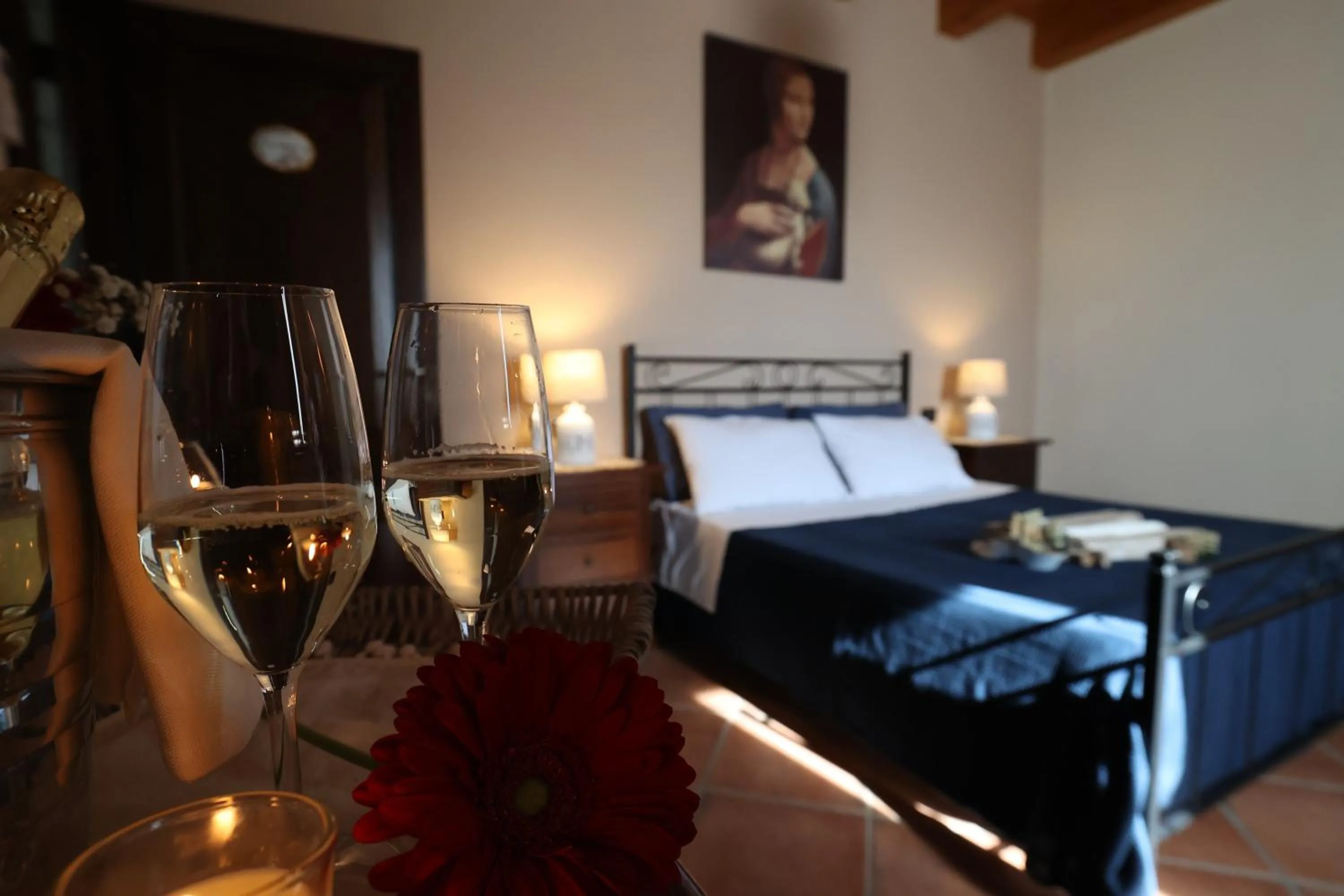 Bed in La Cascina Nel Bosco