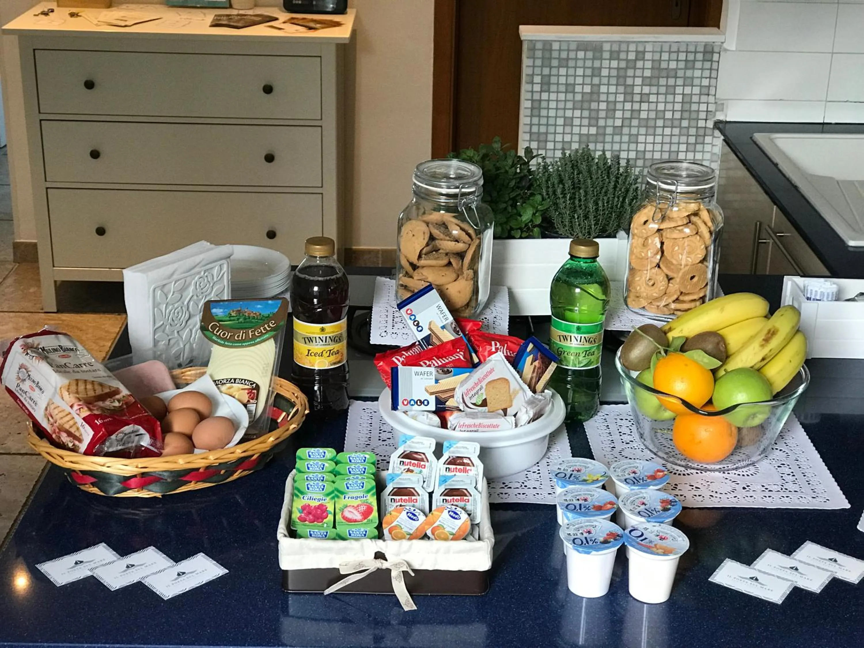 Breakfast in B&B Il Poeta sul Mare