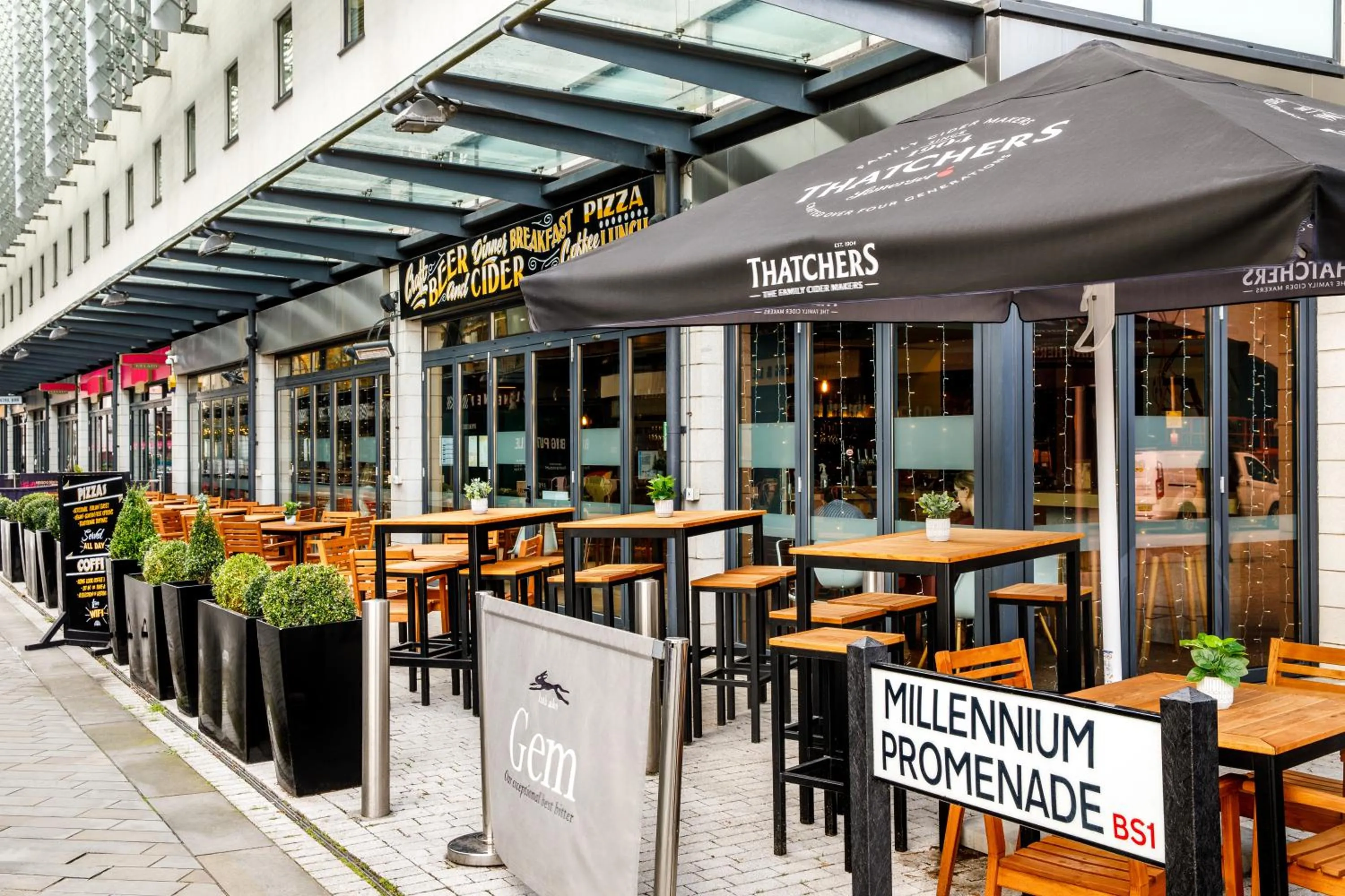 Balcony/Terrace in ibis Bristol Centre