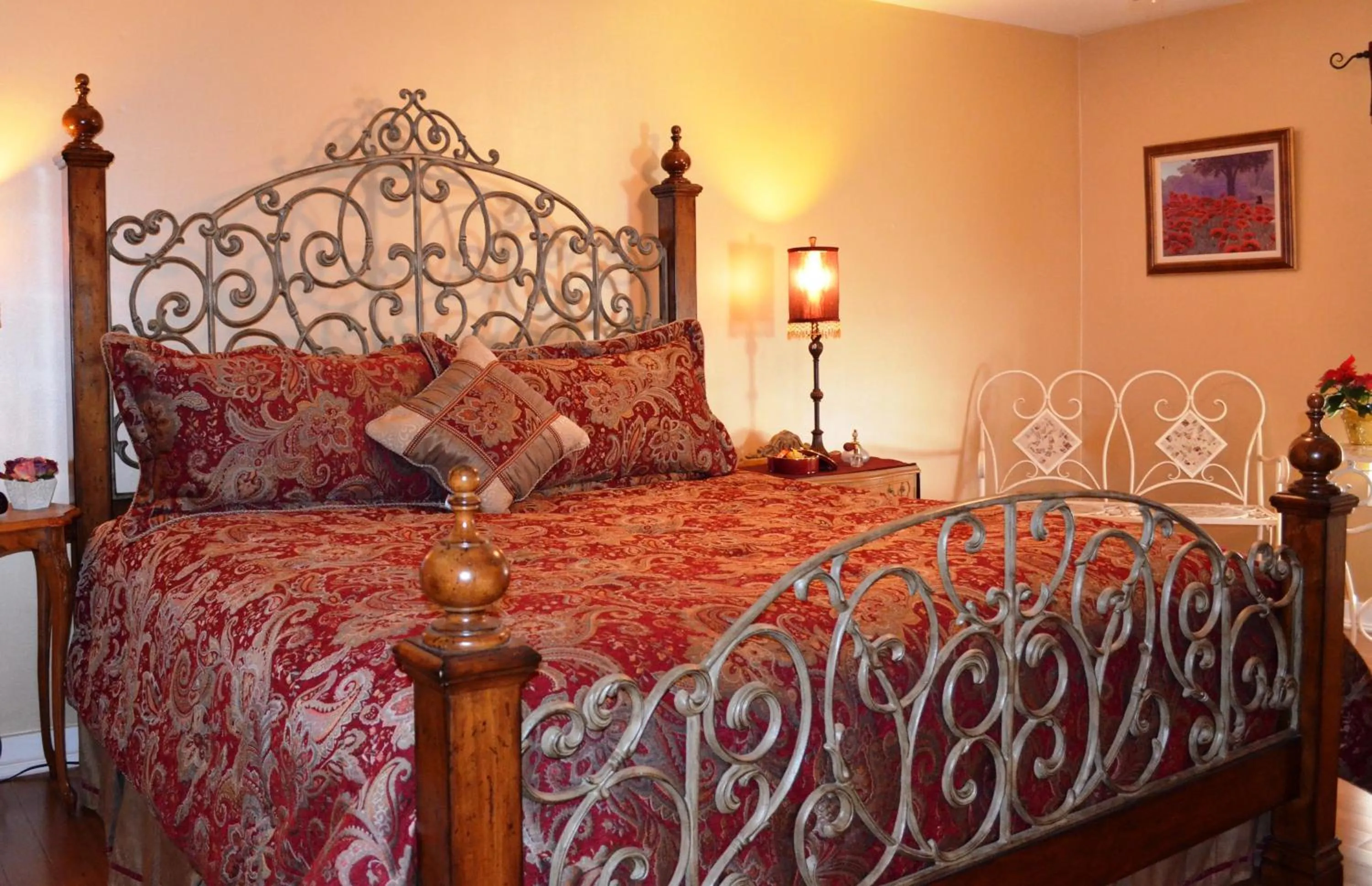 Bed in Yellow House B&B