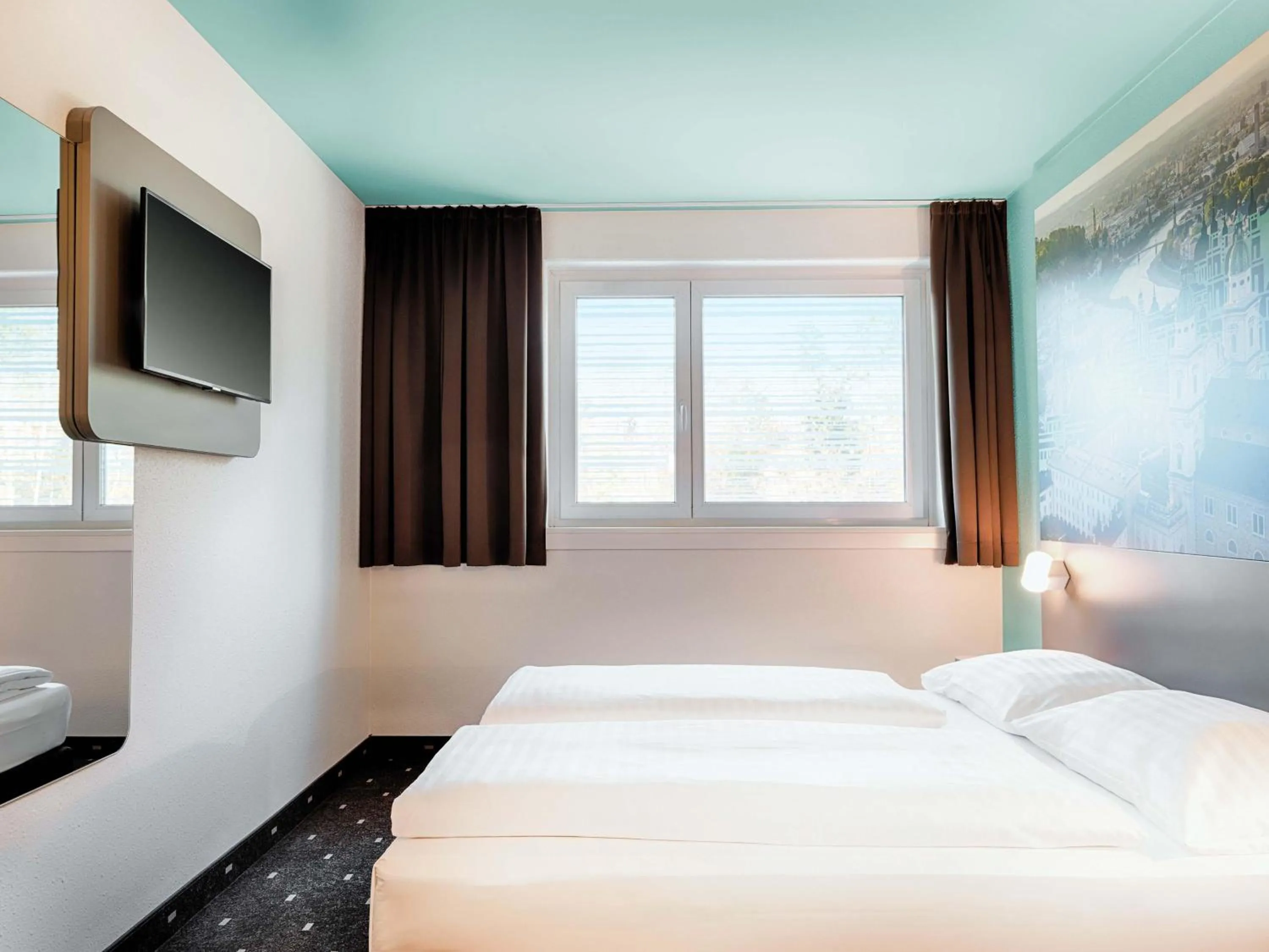 Photo of the whole room, Bed in B&B Hotel Salzburg-Nord