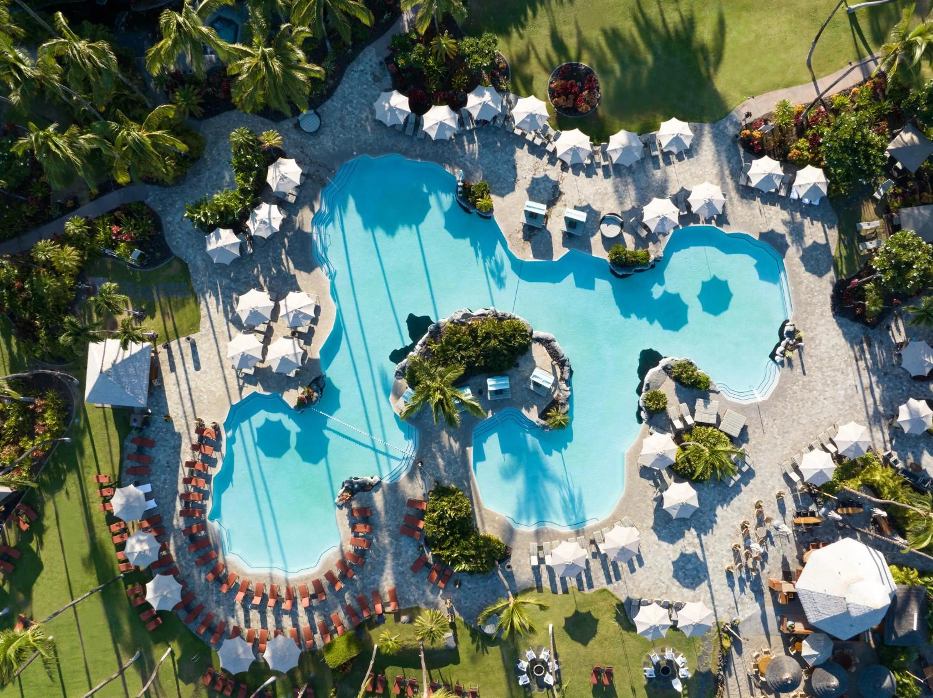 Pool view in Fairmont Orchid Gold Experience