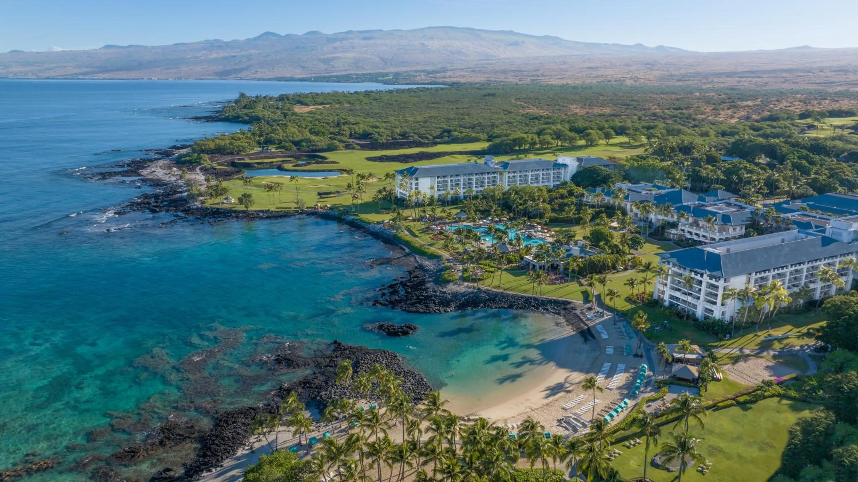 Bird's eye view in Fairmont Orchid Gold Experience