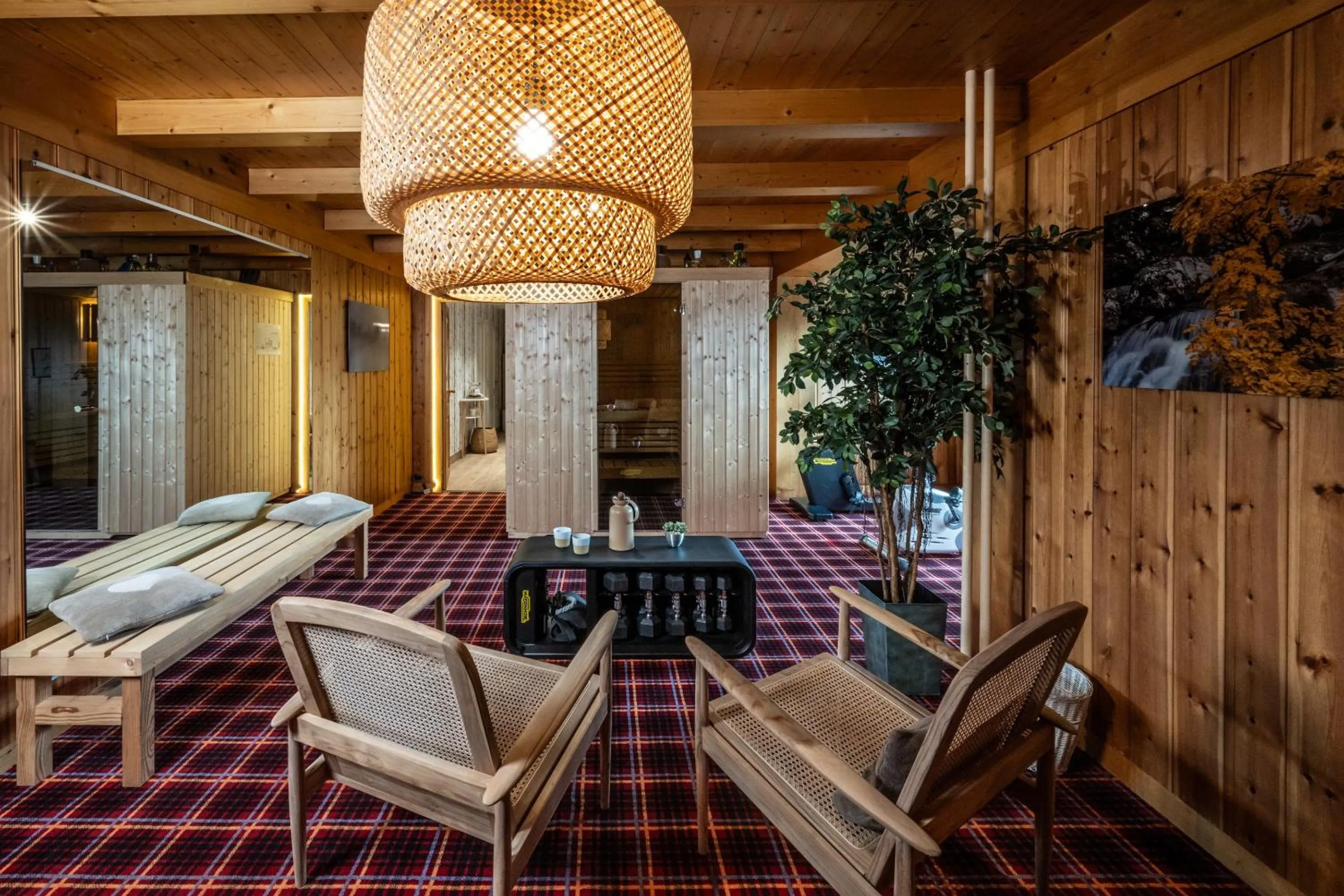 Sauna in Le Chamois d'Or