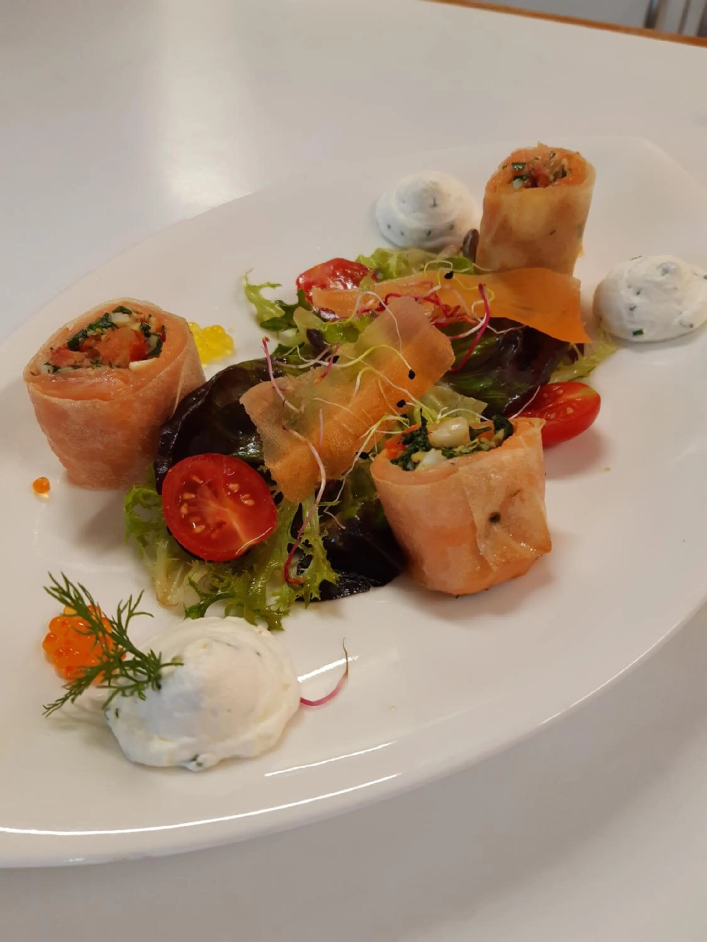 Restaurant/places to eat in Le Chamois d'Or