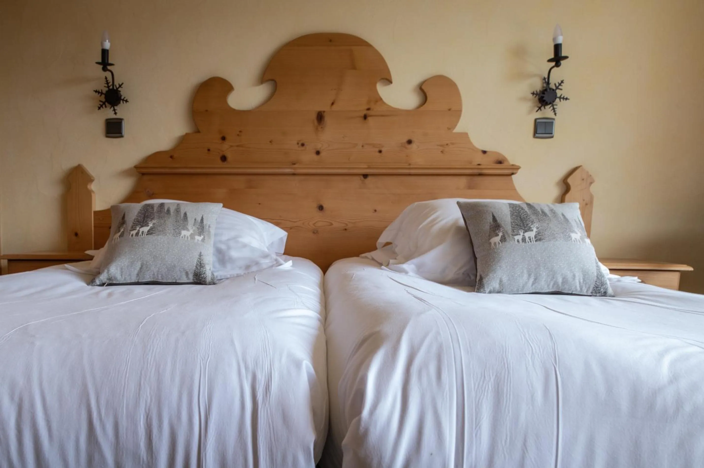 Bed in Le Chamois d'Or