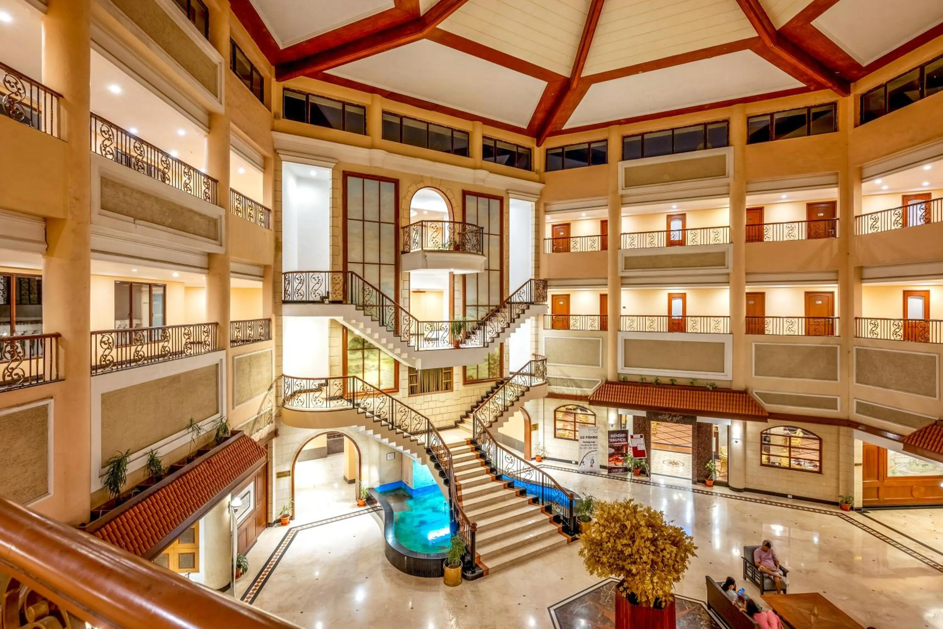 Lobby or reception in The Lagoona Resort