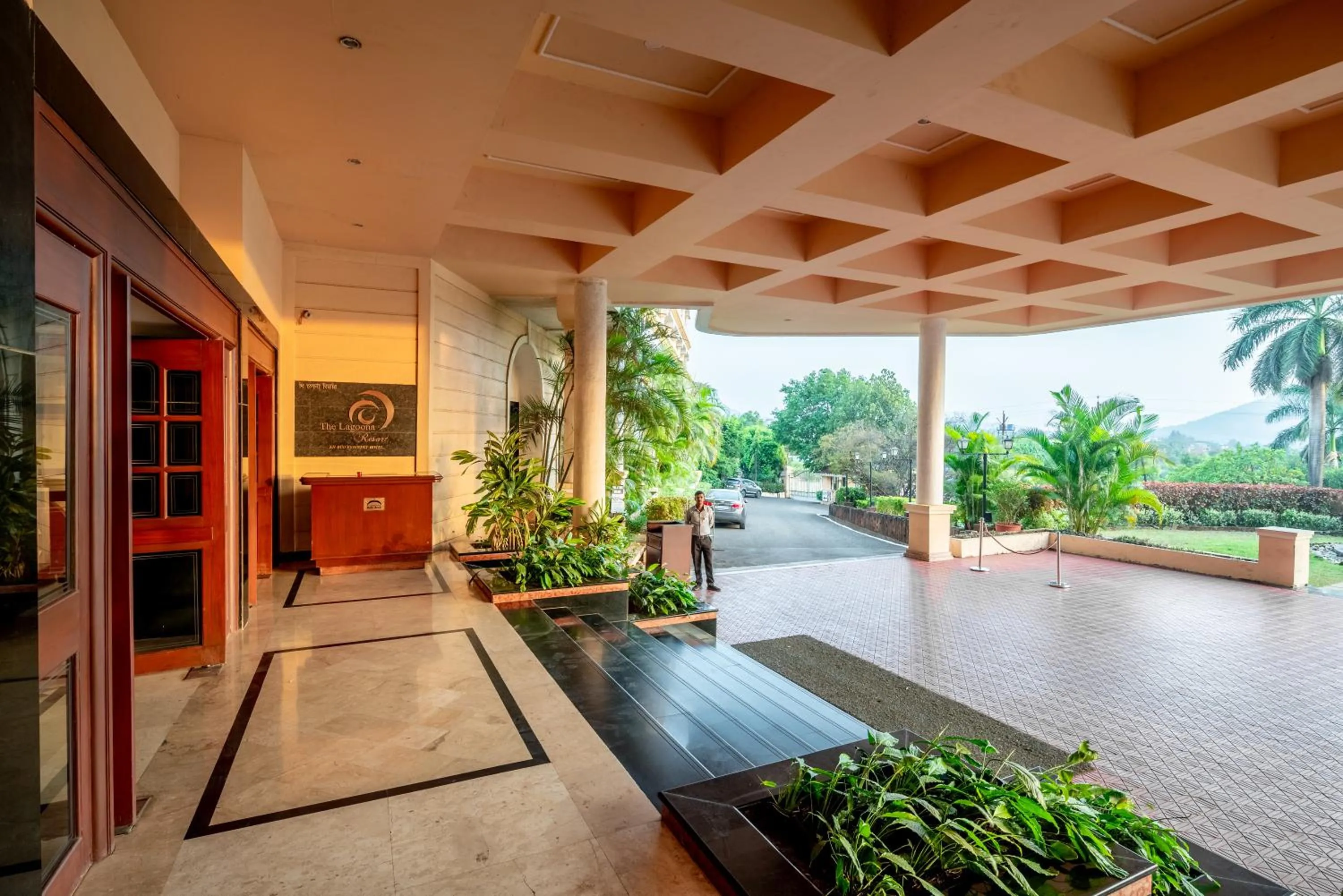 Patio in The Lagoona Resort