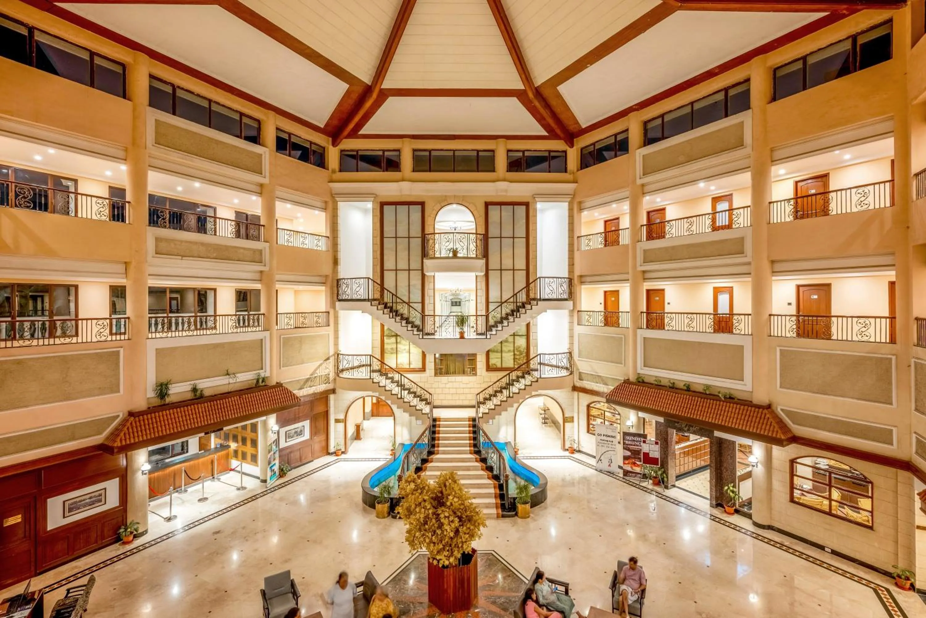 Lobby or reception in The Lagoona Resort