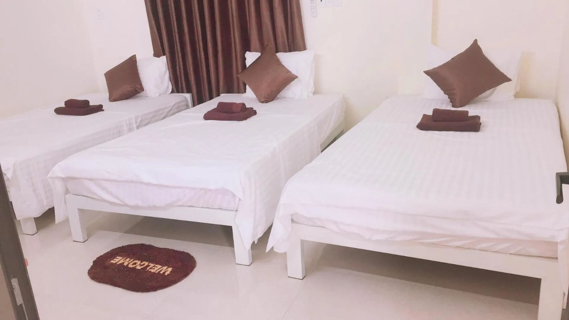 Bed in Golden Forest Homestay