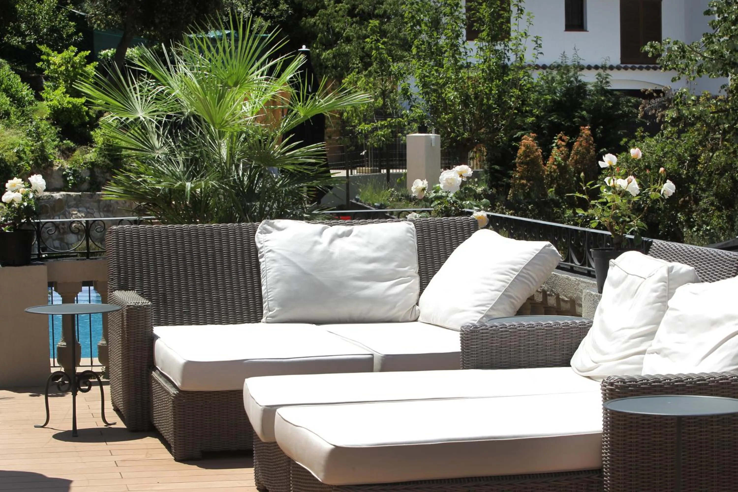 Garden in Boutique Hotel Casa Granados