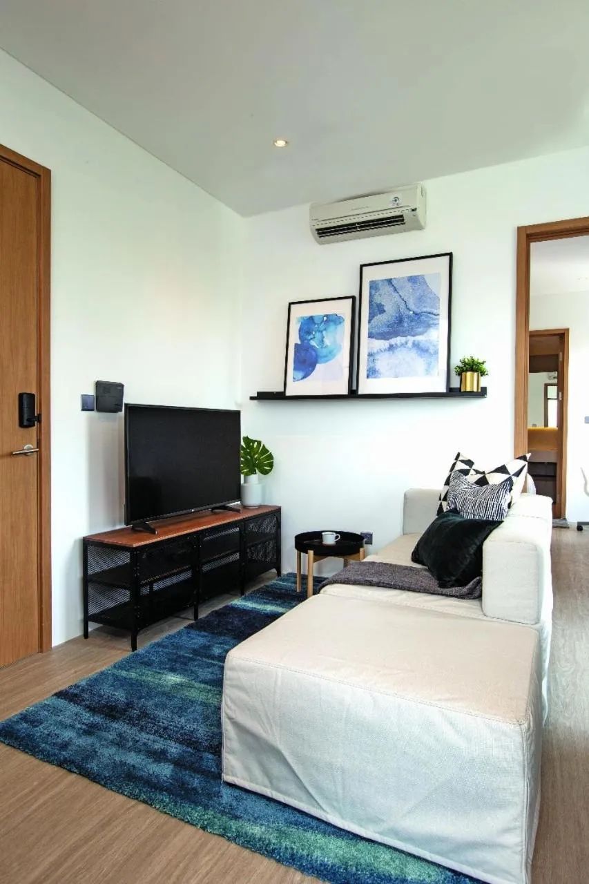 TV and multimedia, Bed in Ariama Serviced Residence