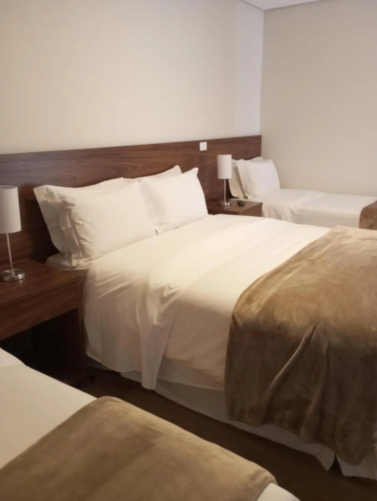 Bed in Hotel Chateau