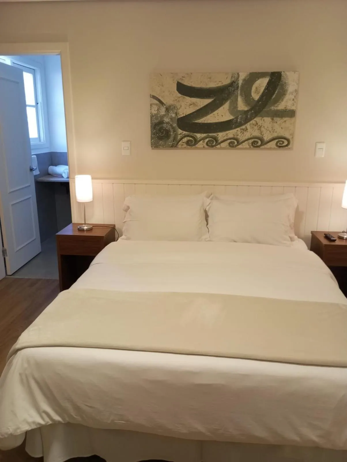 Bed in Hotel Chateau