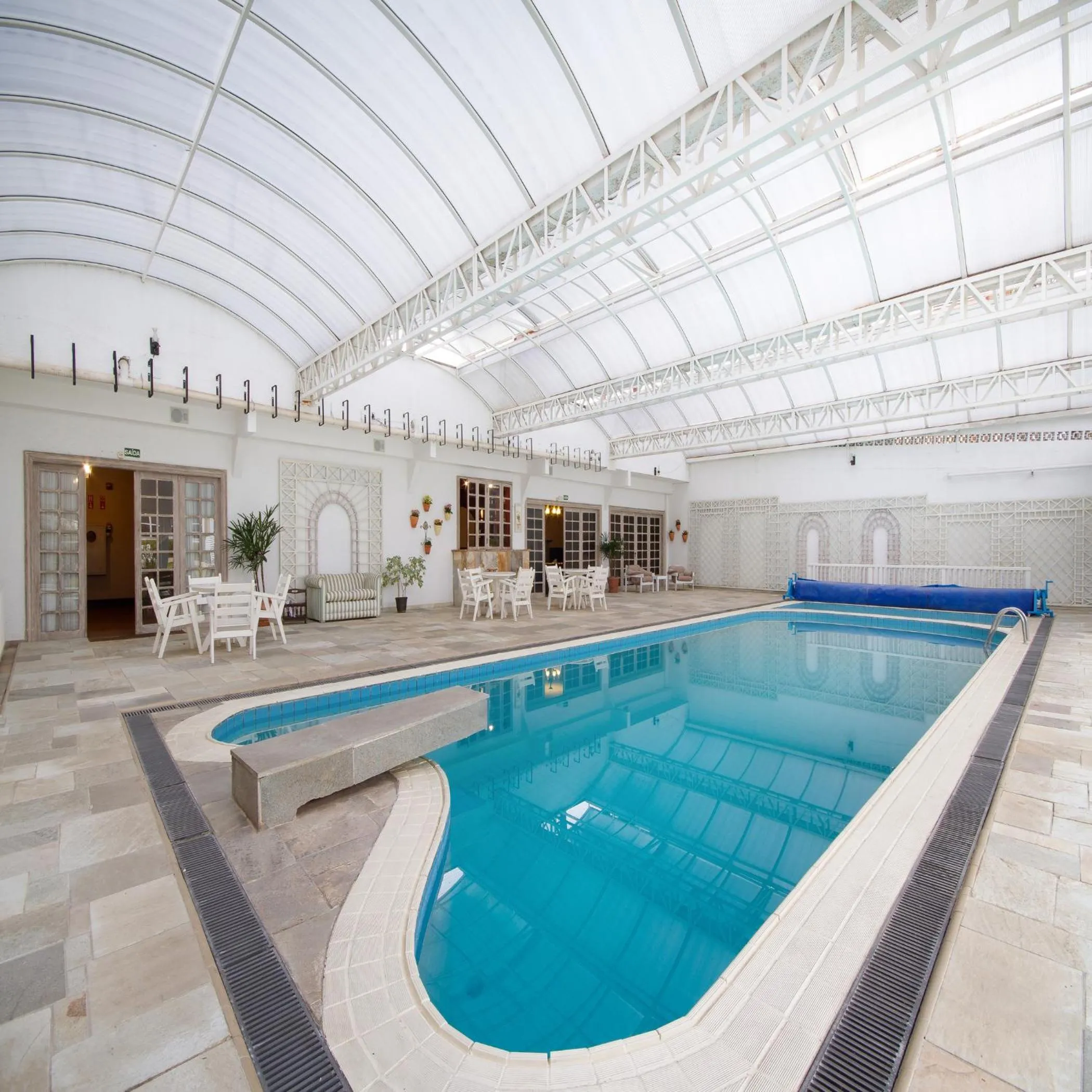 Pool view in Hotel Chateau