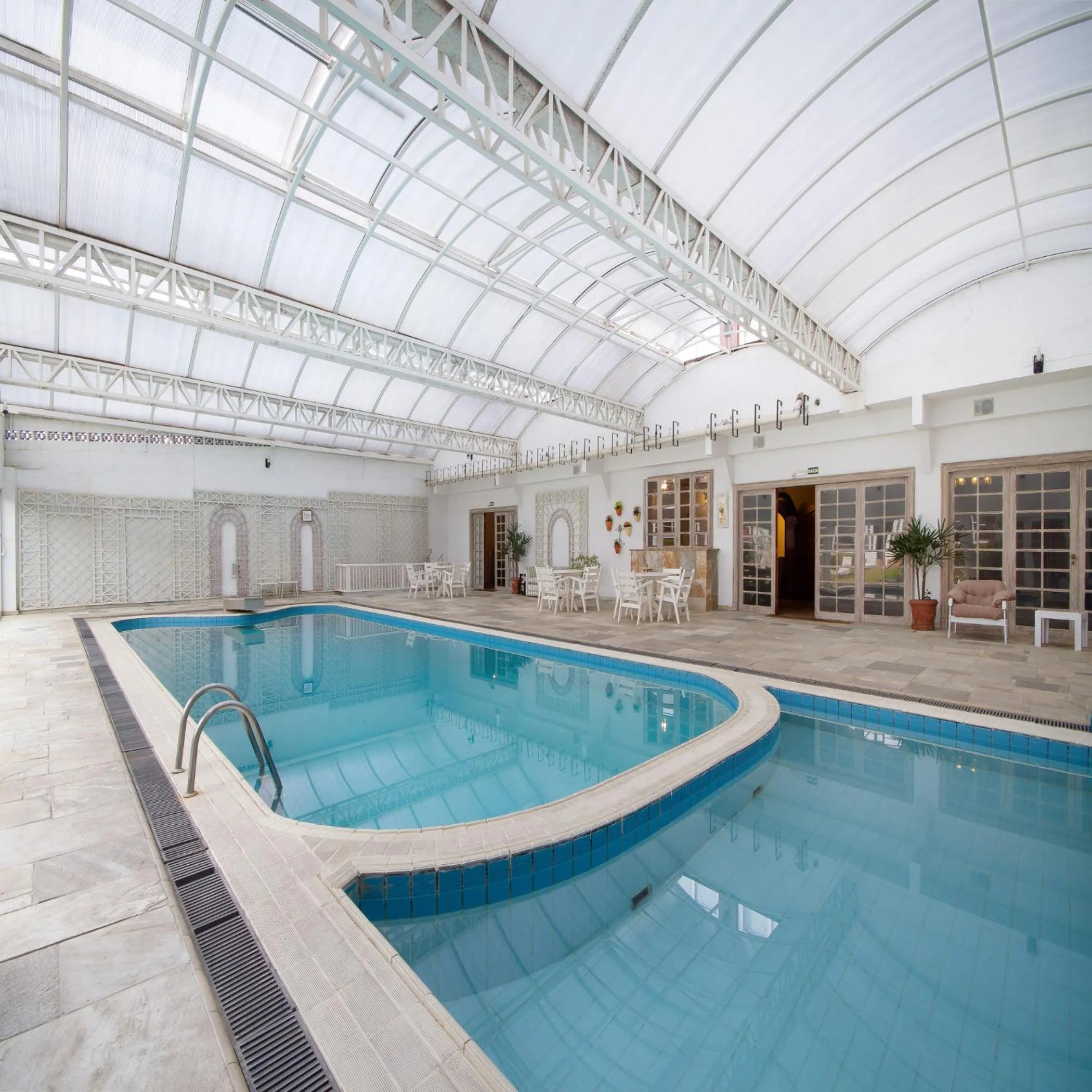 Pool view in Hotel Chateau
