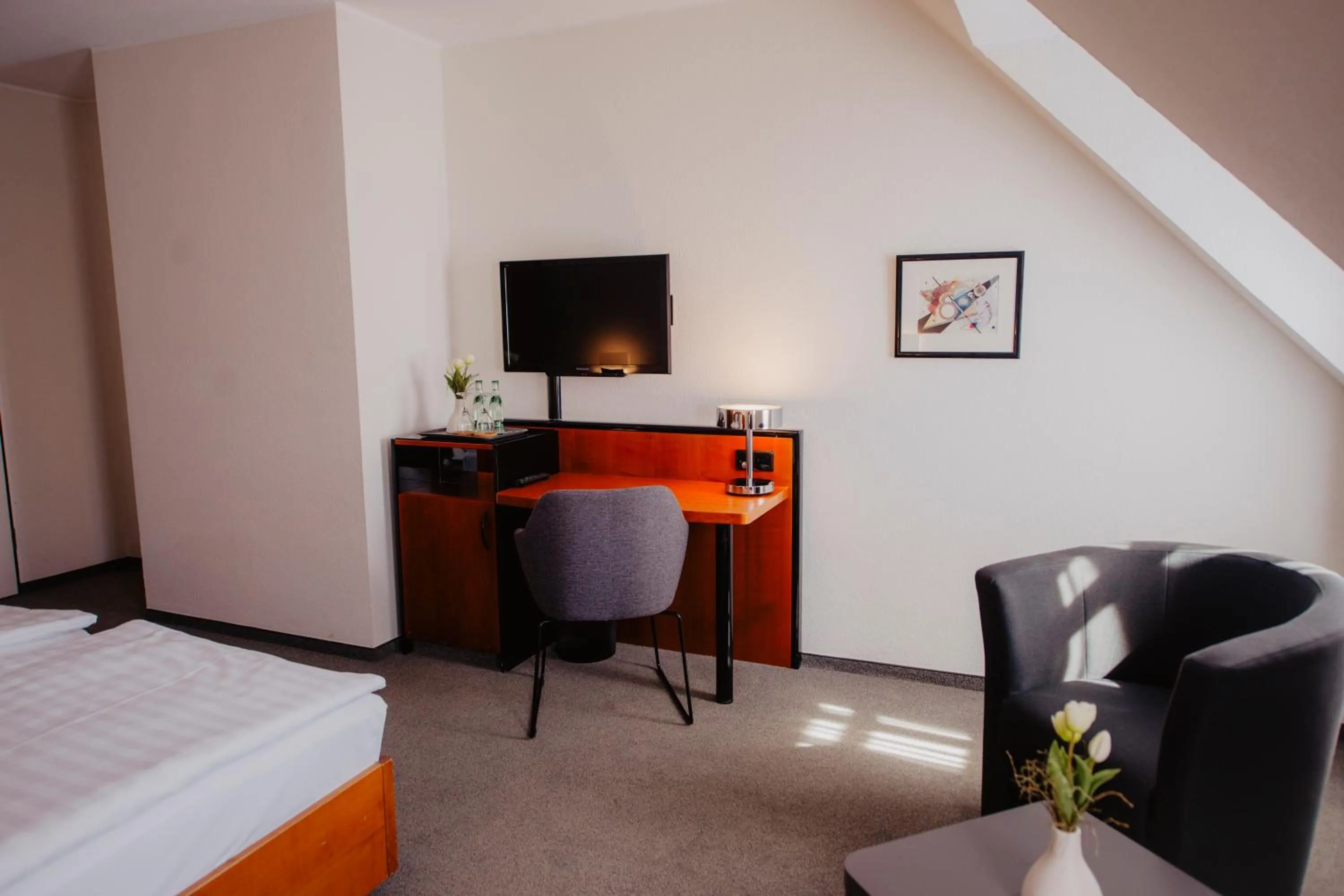 Photo of the whole room, Bed in Hotel-Restaurant Haselhoff