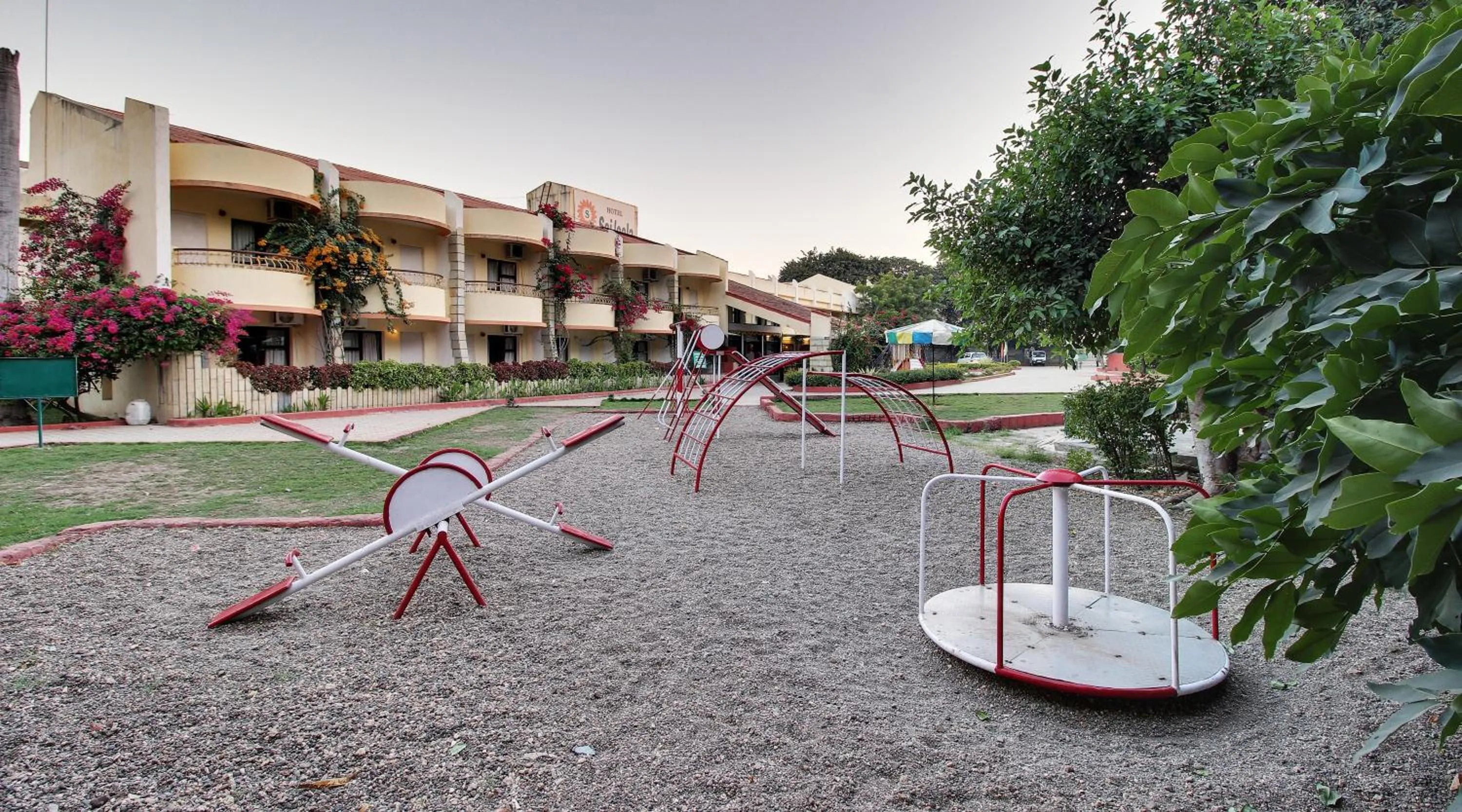 Children play ground in Hotel Sai leela - Shirdi