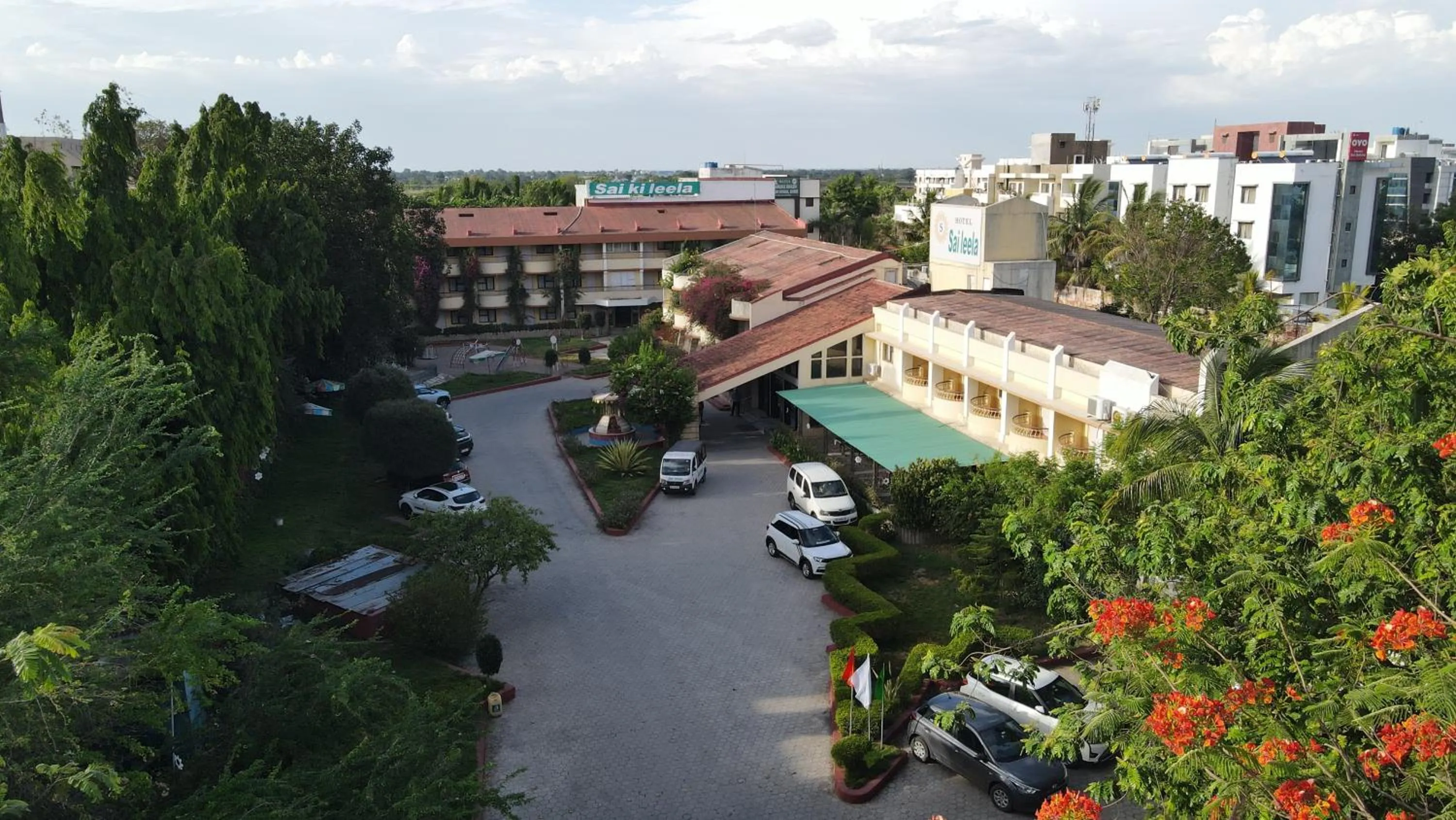 Bird's eye view in Hotel Sai leela - Shirdi