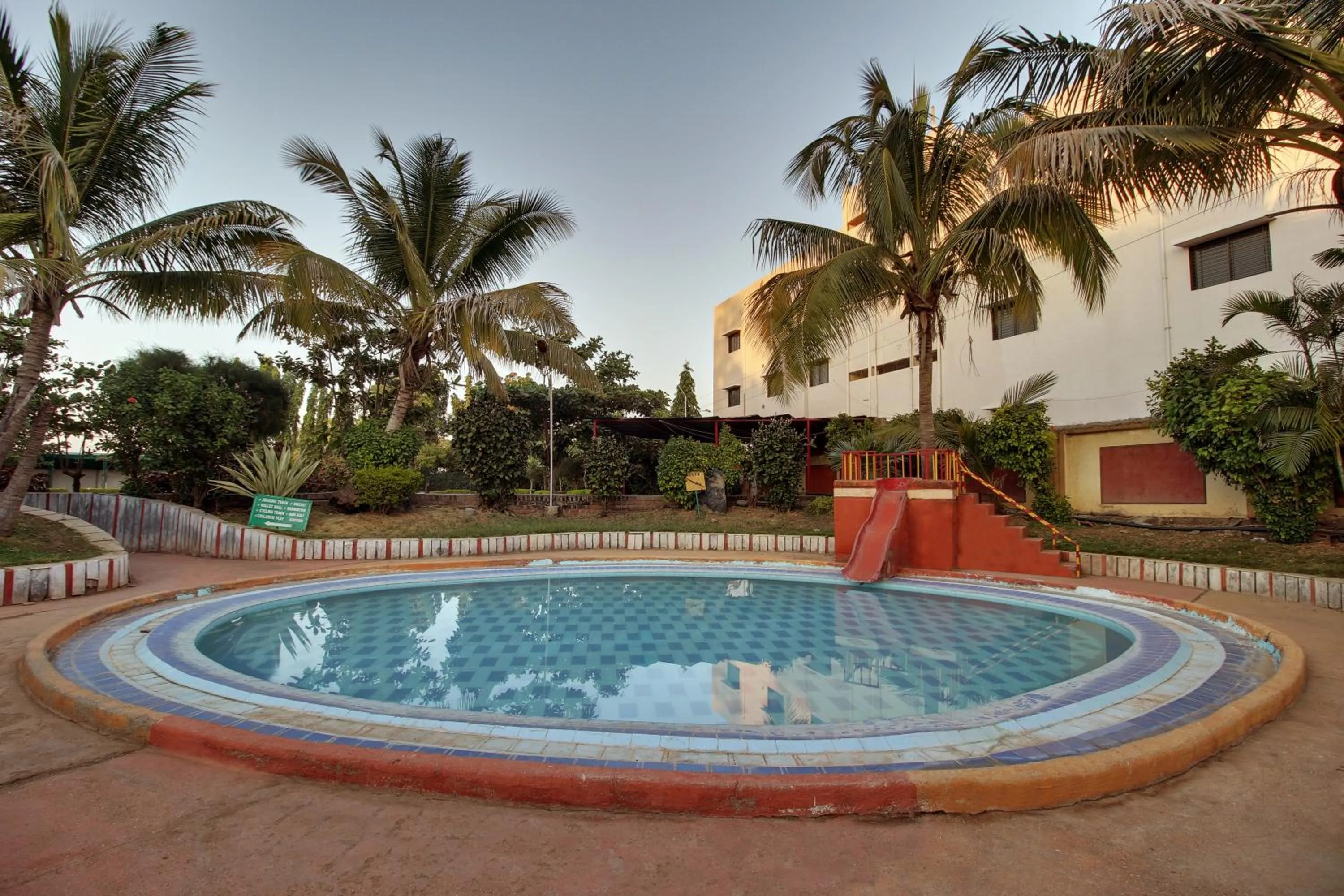 Pool view in Hotel Sai leela - Shirdi
