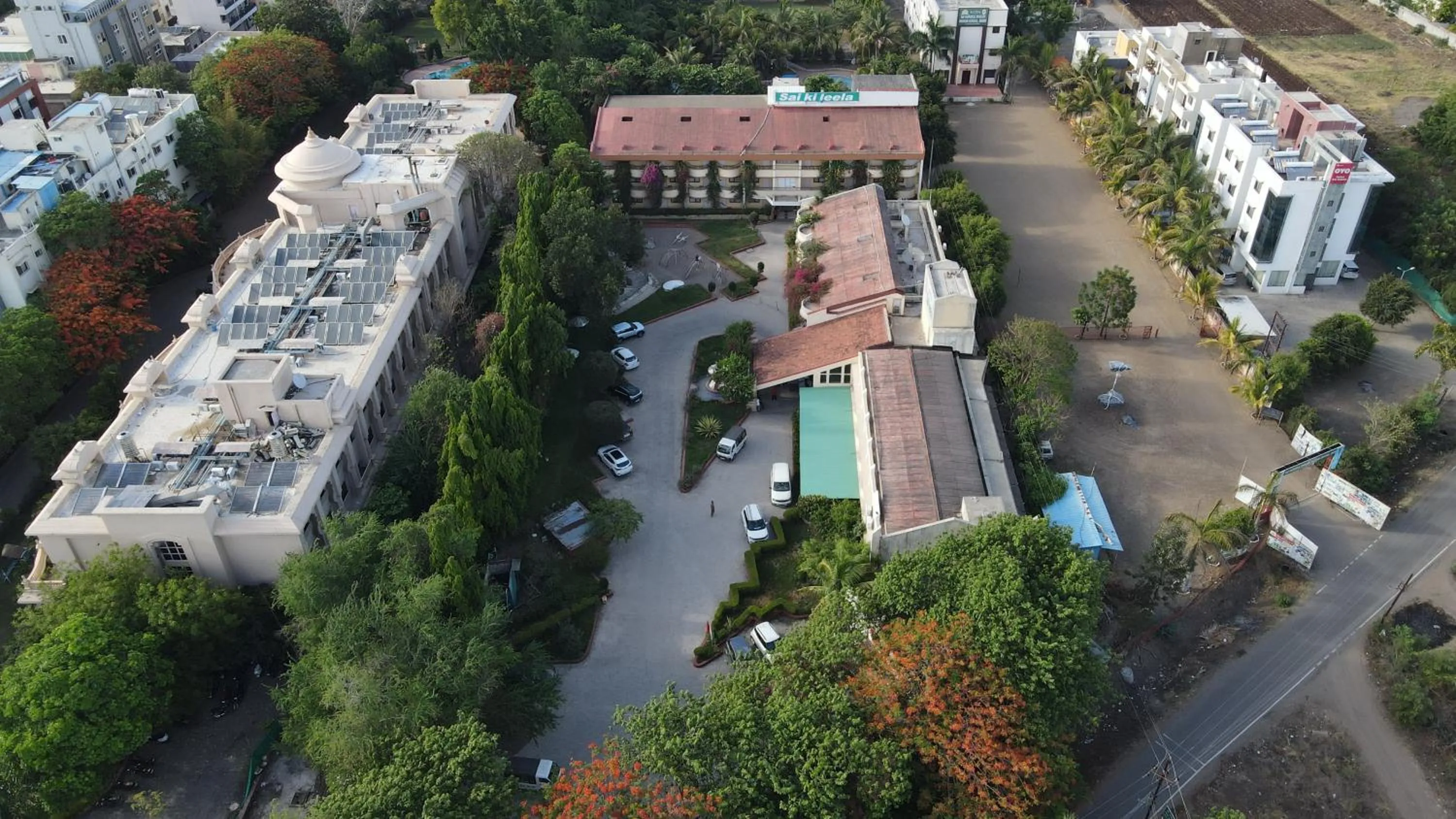 Bird's eye view in Hotel Sai leela - Shirdi