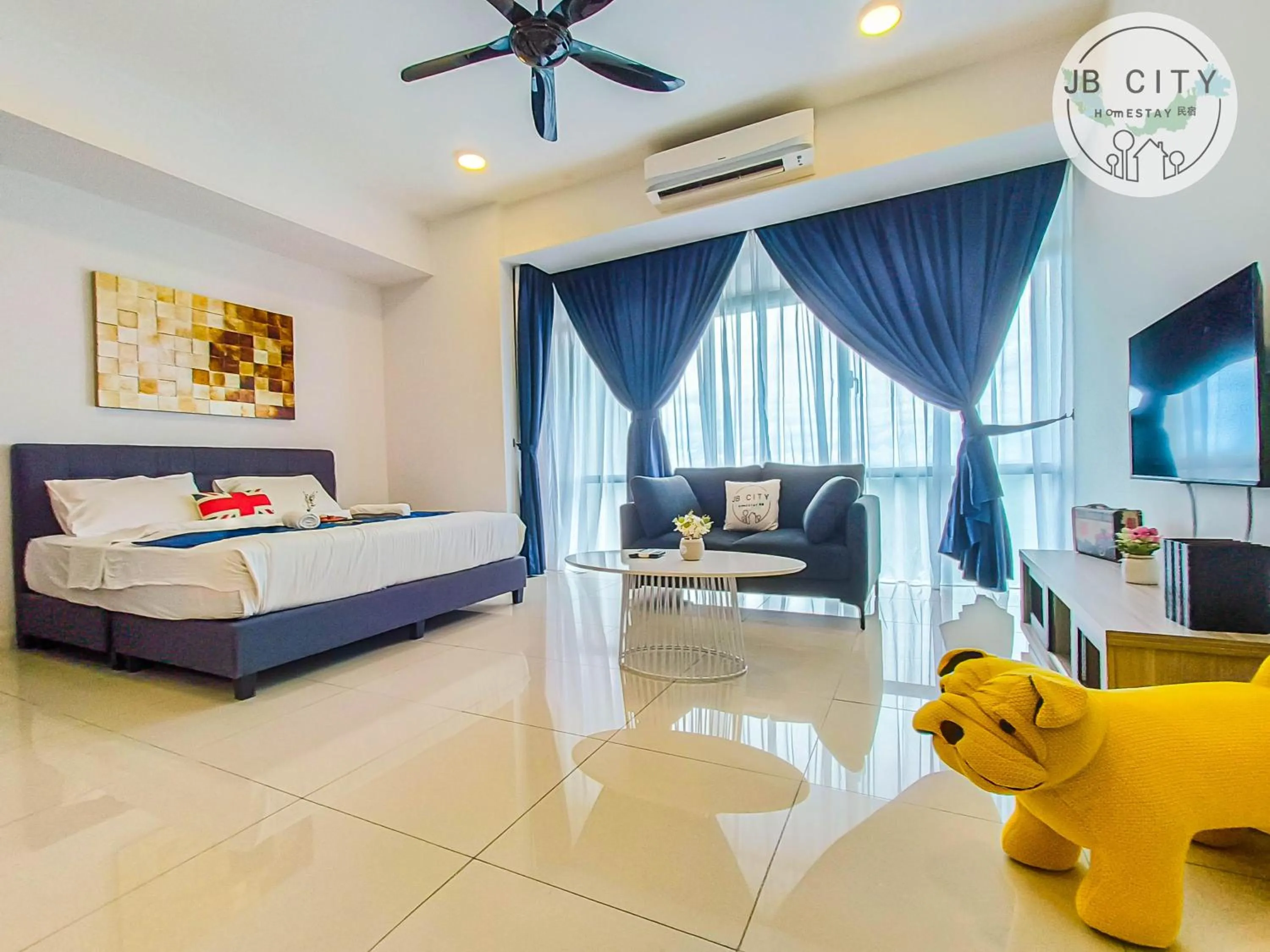 Bed in Grand Medini Suites by RR JBcity