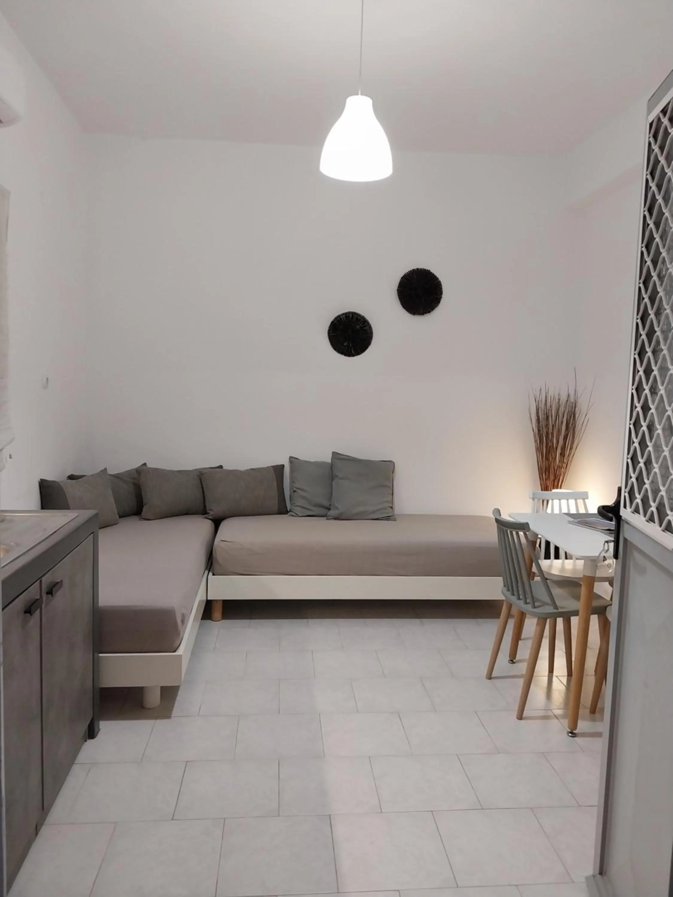 Seating area in Galini Rooms & Apartments