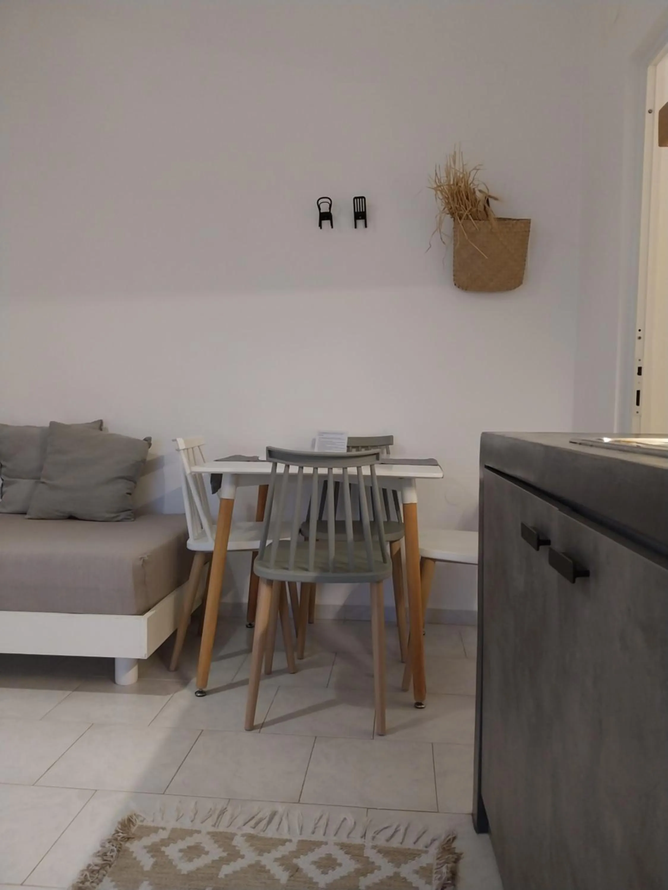 Kitchen or kitchenette in Galini Rooms & Apartments