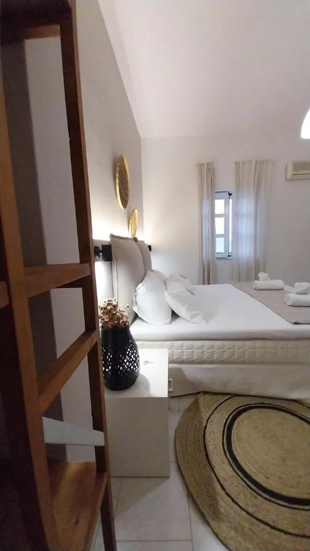 Bedroom in Galini Rooms & Apartments