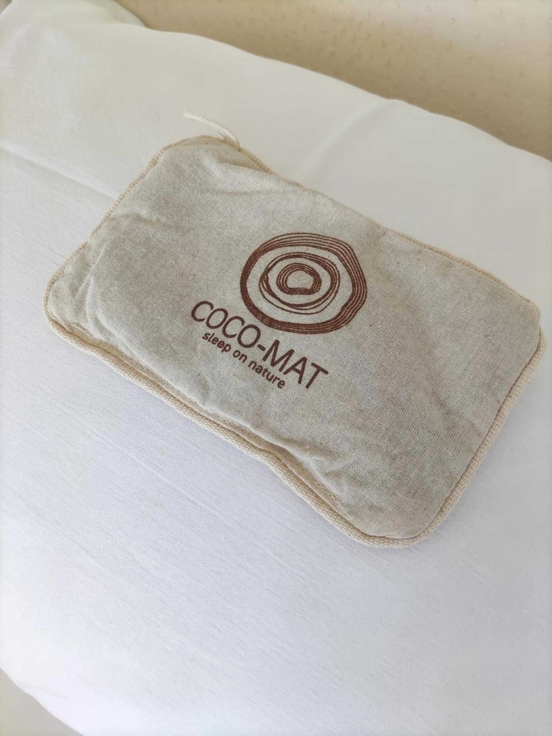 Bed in Galini Rooms & Apartments