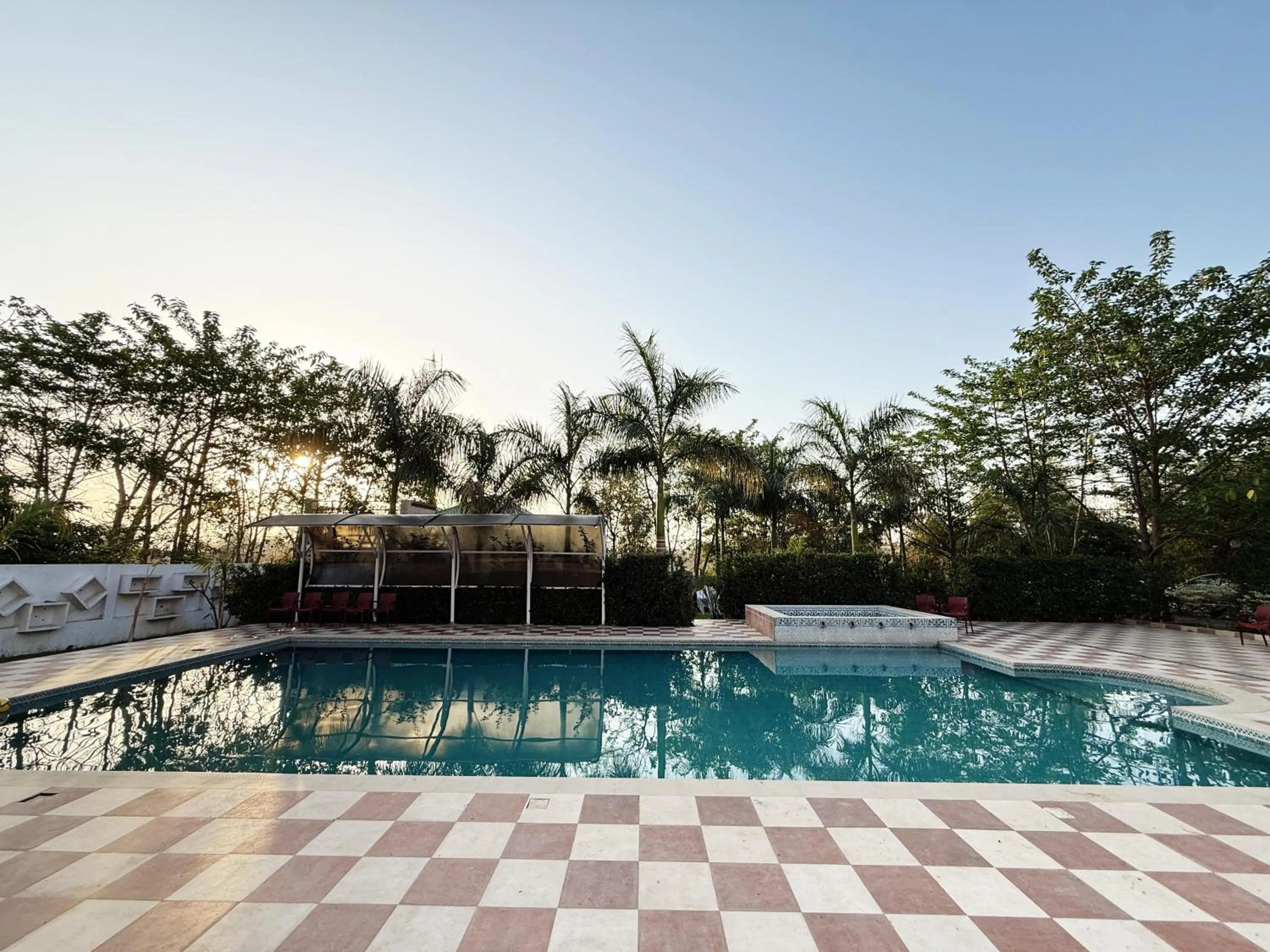 Swimming pool in Olive Resort - Sillari Pench