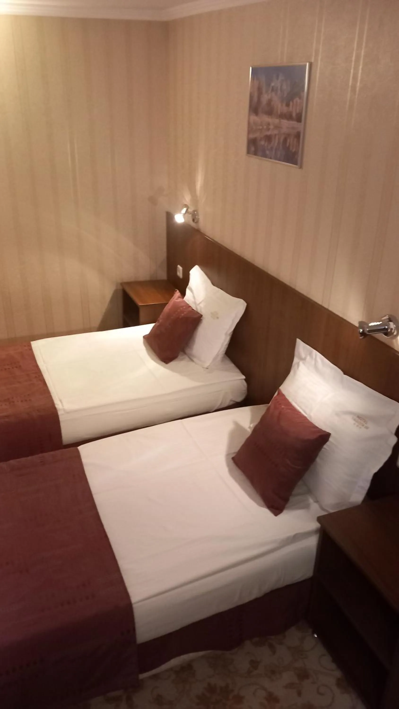 Bed in Family Hotel Yagoda88