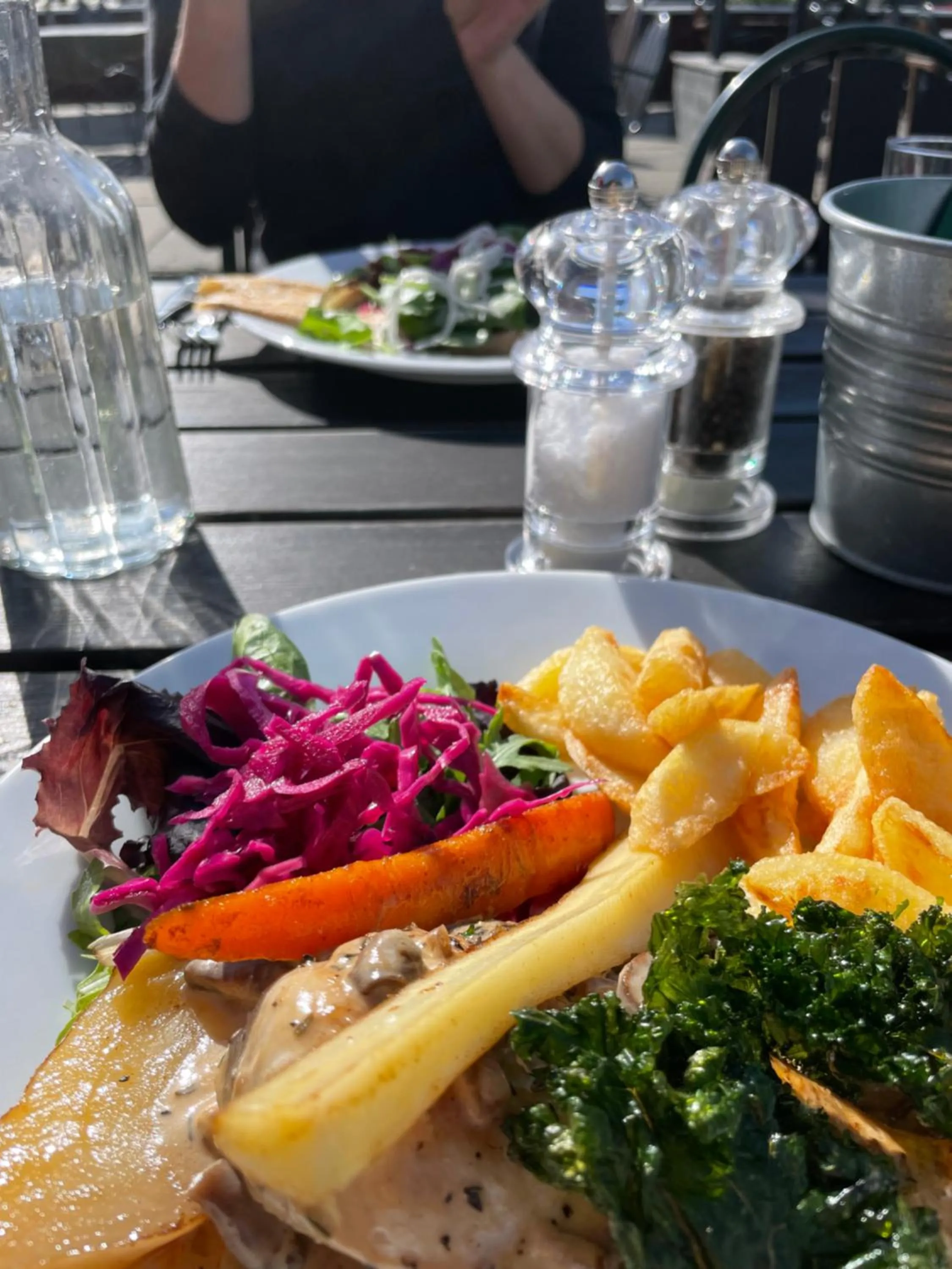 Patio in Hotell Magasin 1