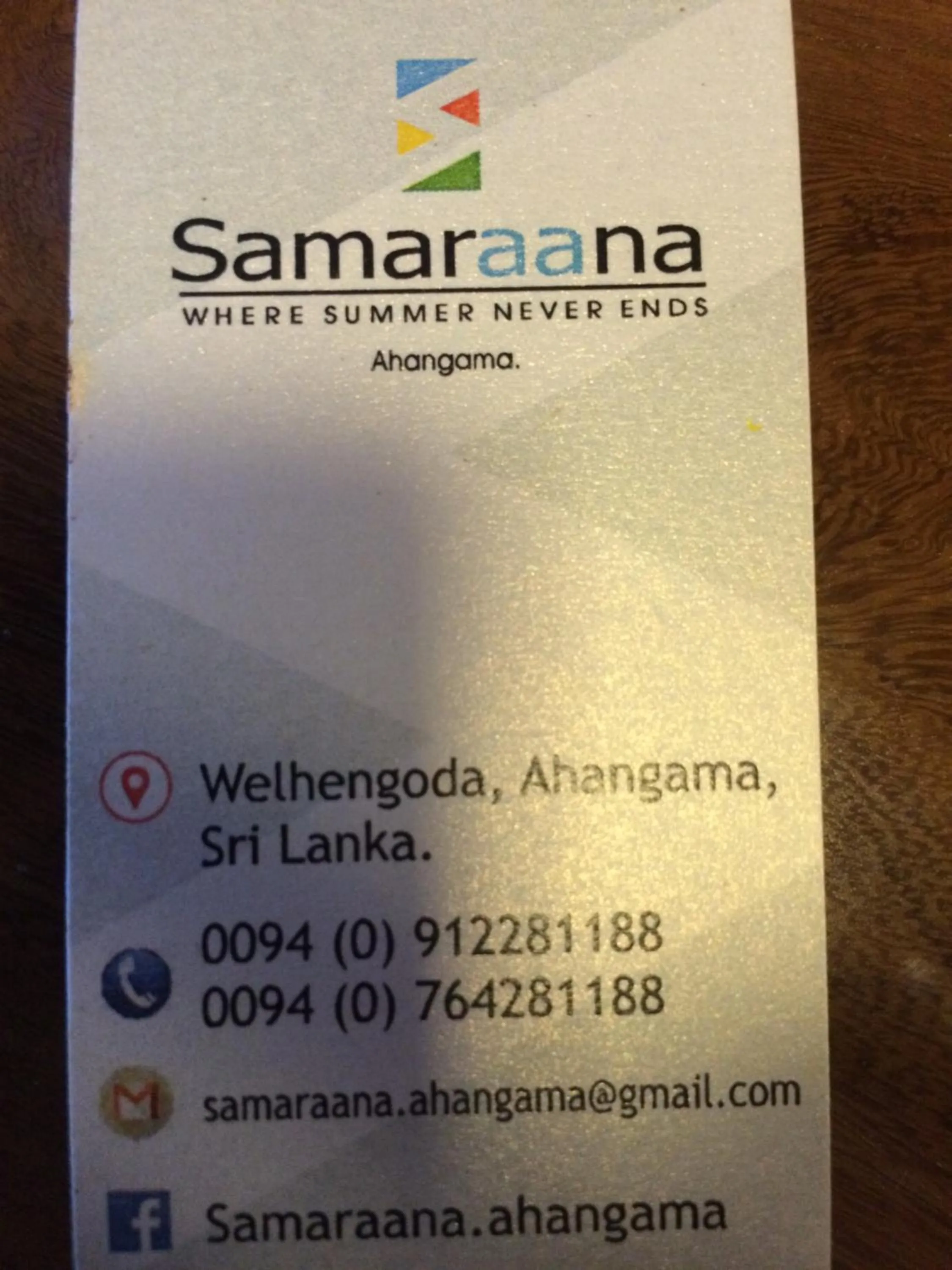 Logo/Certificate/Sign in Samaraana