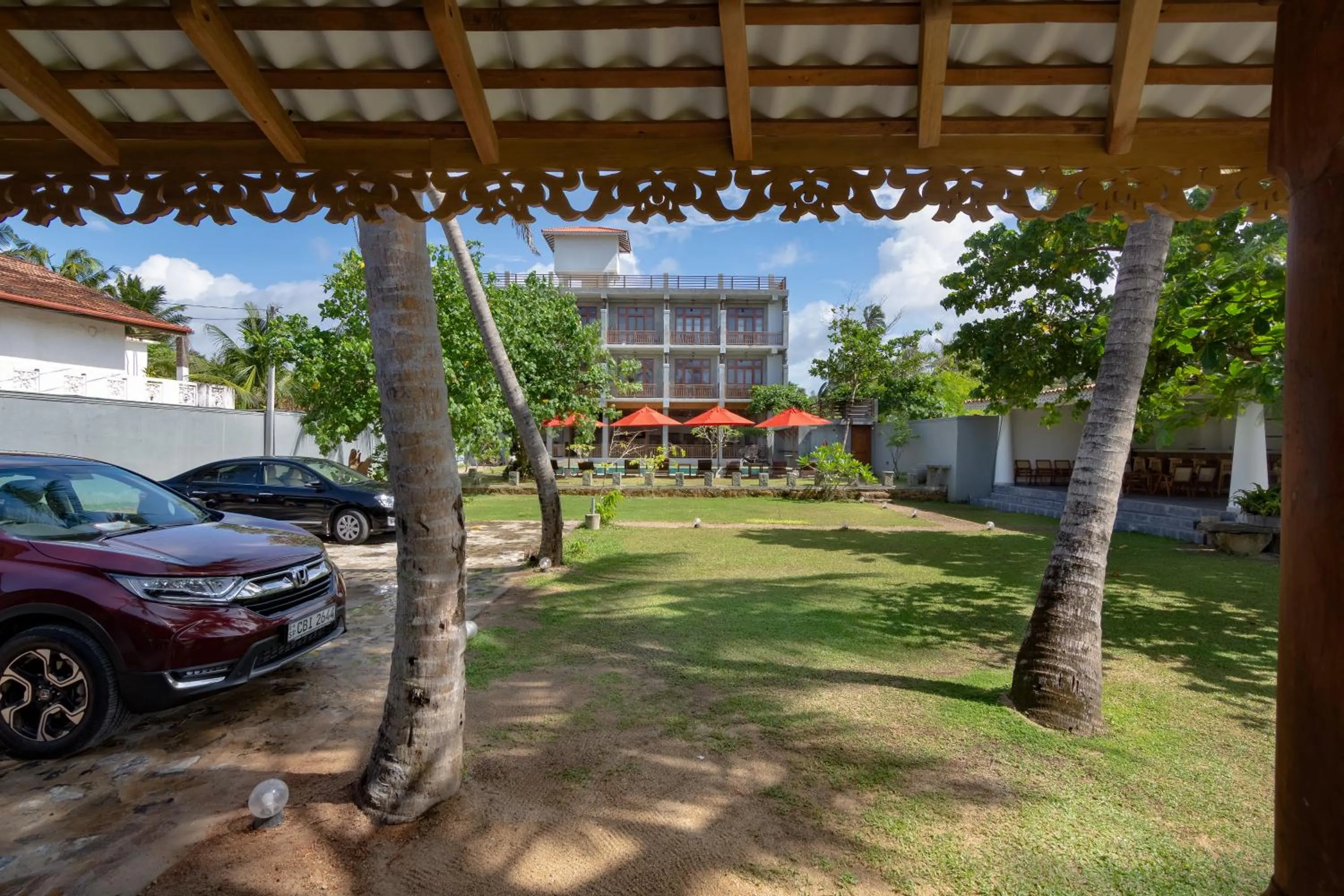 Garden view in Samaraana