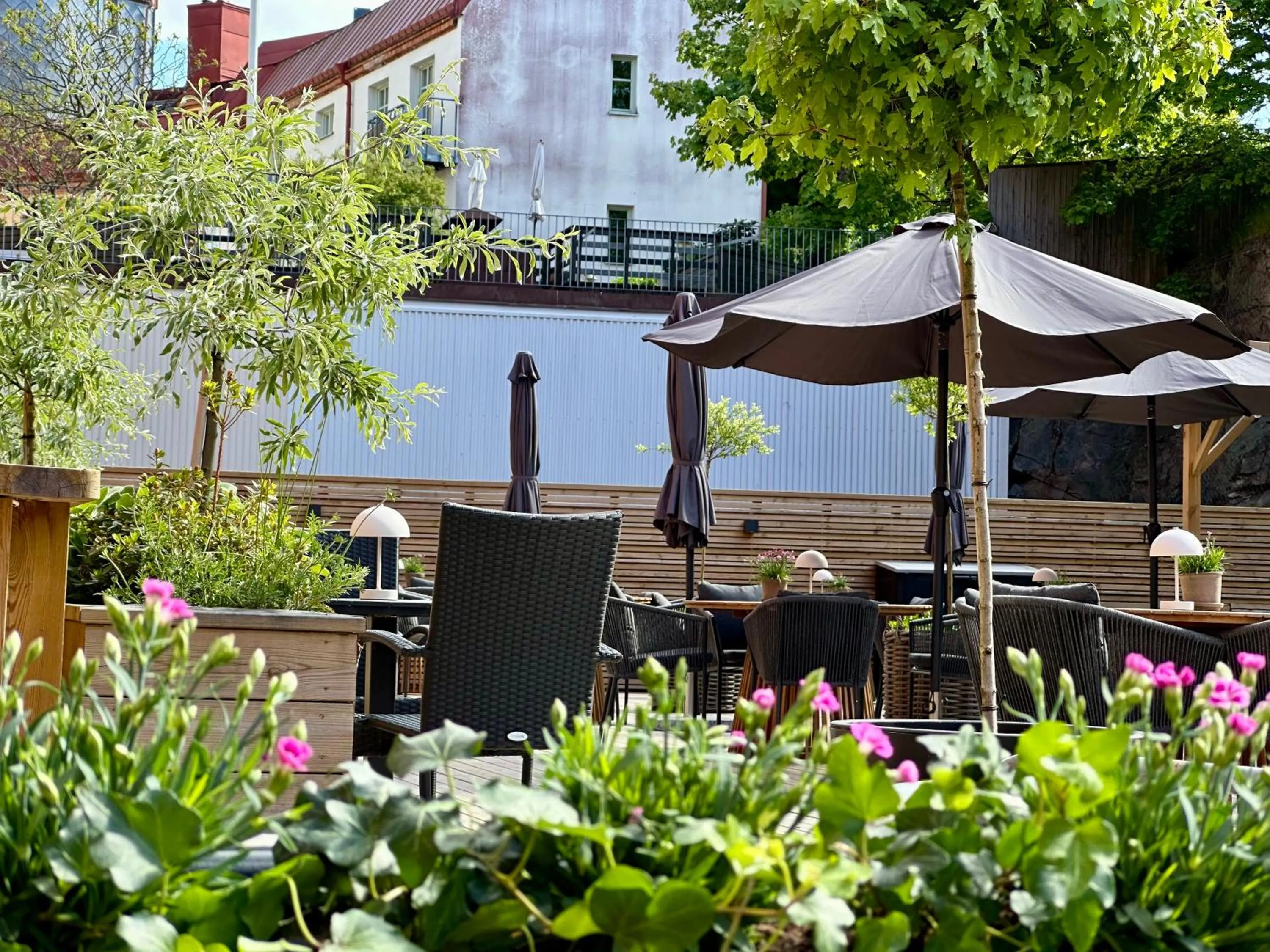 Balcony/Terrace in Spar Hotel Majorna