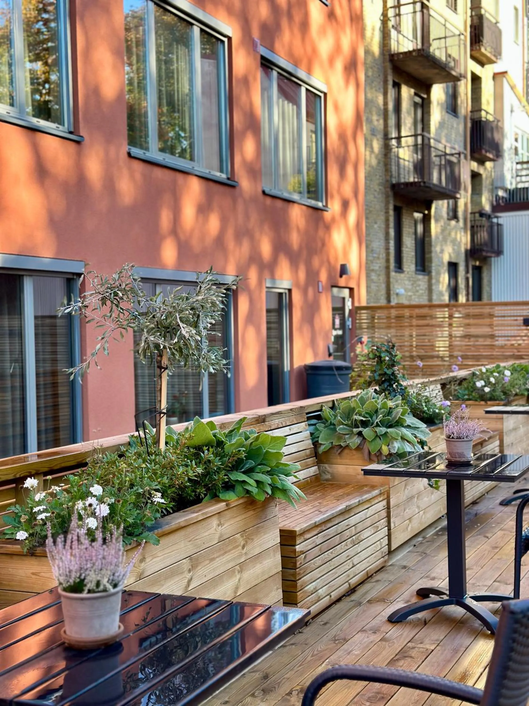 Balcony/Terrace in Spar Hotel Majorna