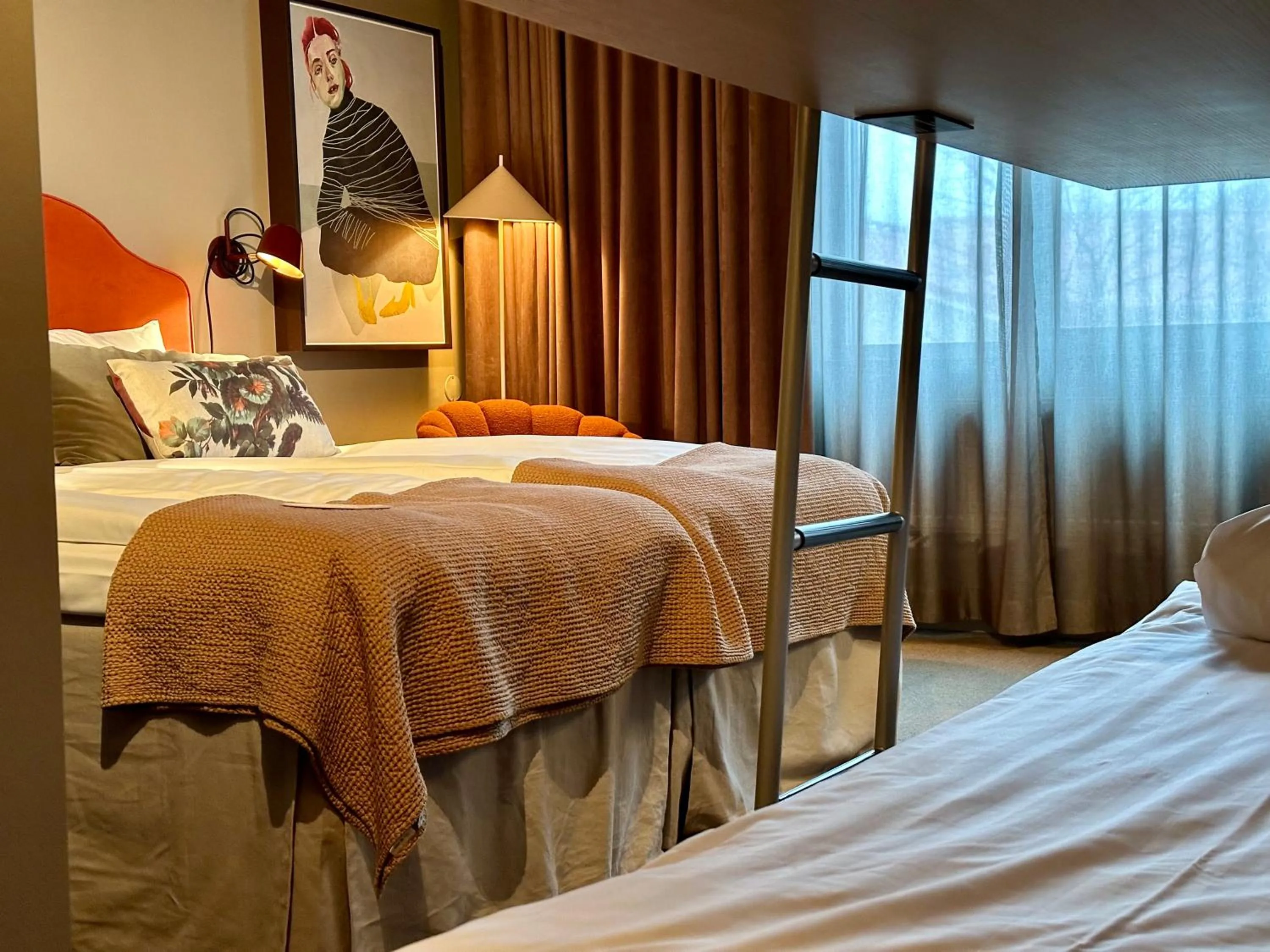 Bed in Spar Hotel Majorna