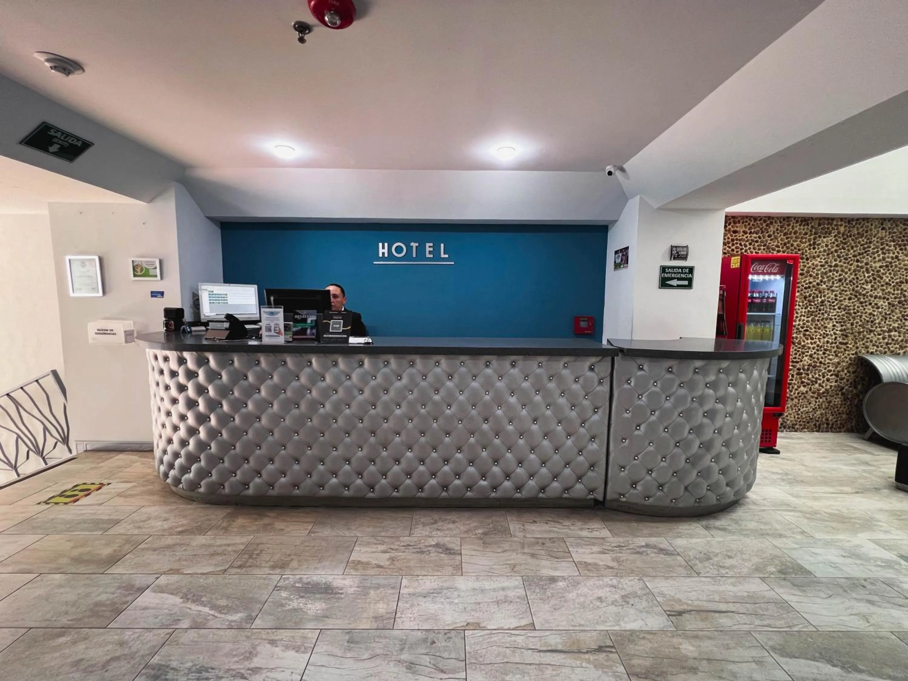 Lobby or reception in Hotel Rosales Gold