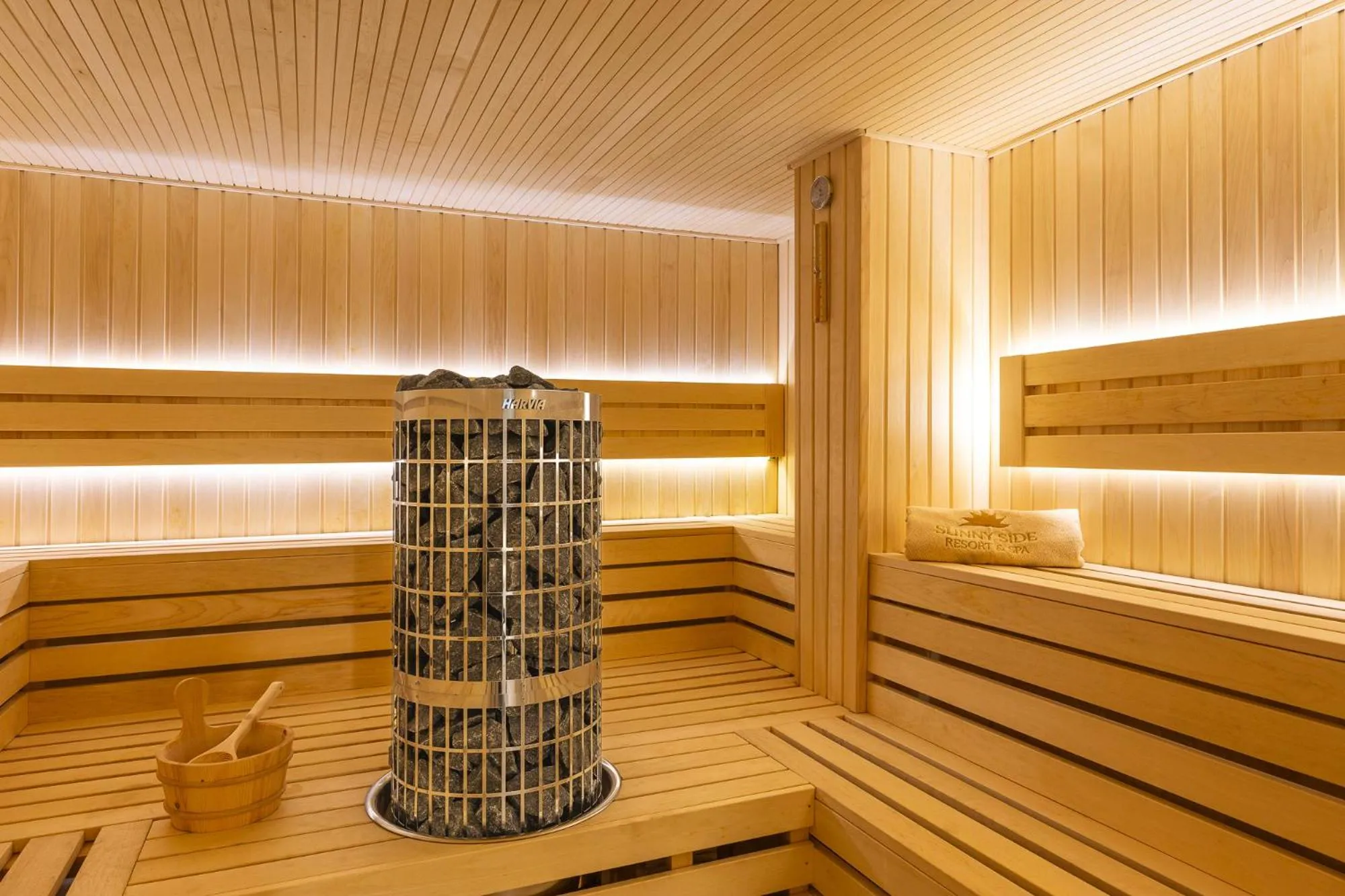Sauna in Sunny Side Wellness Resort & Spa