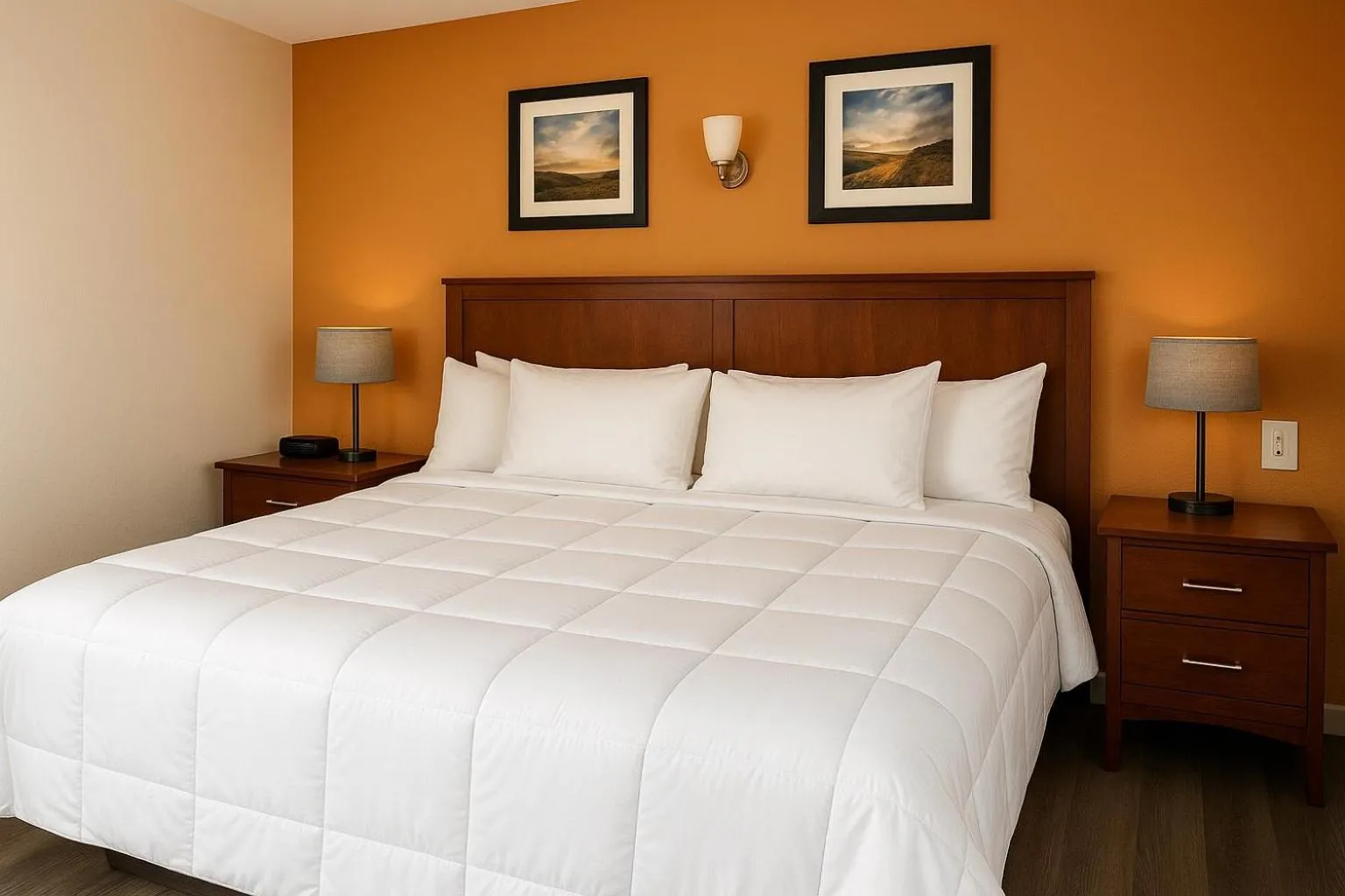 Bedroom in Atlantic Breeze Motel & Apartments