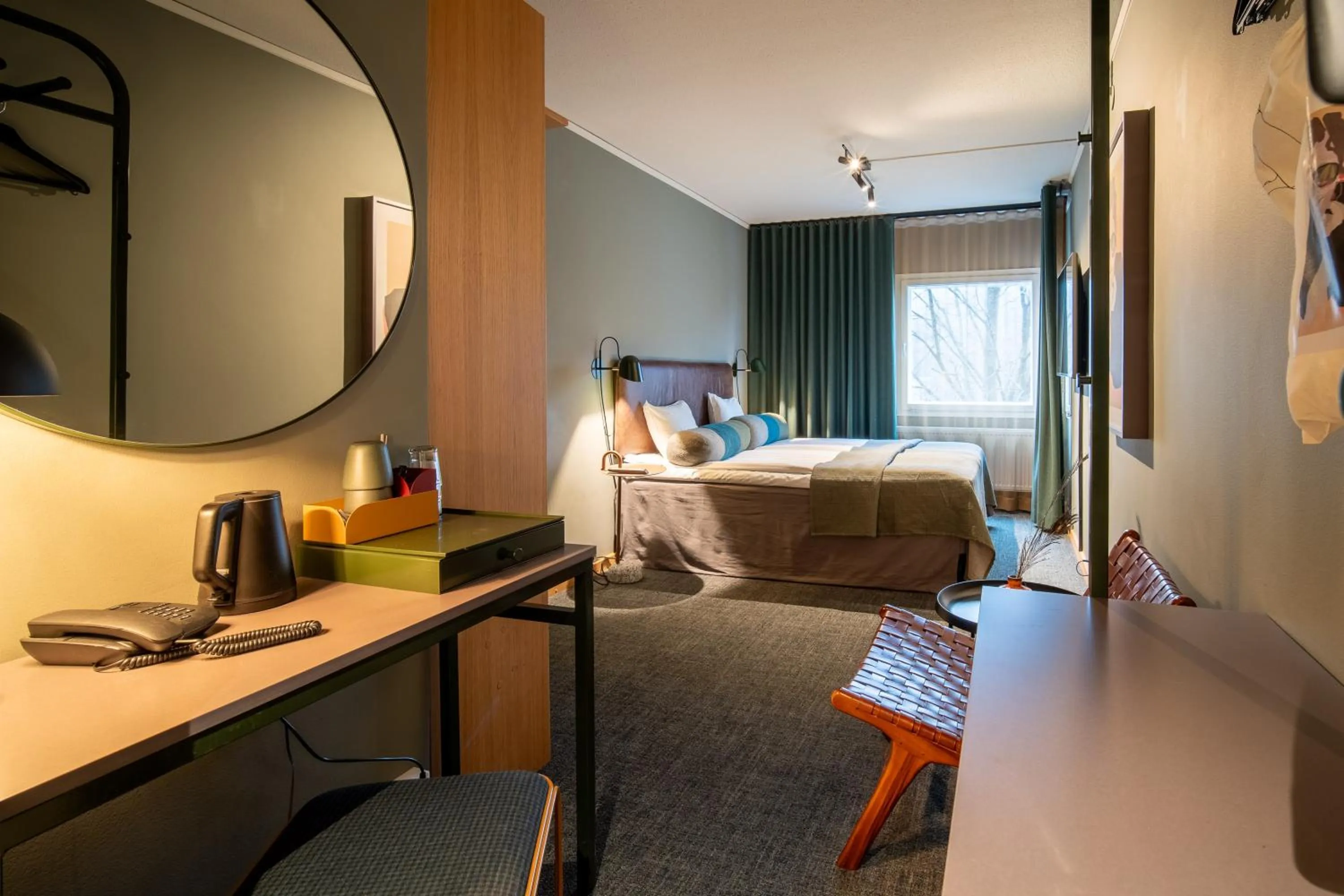 Bed in Spar Hotel Gårda