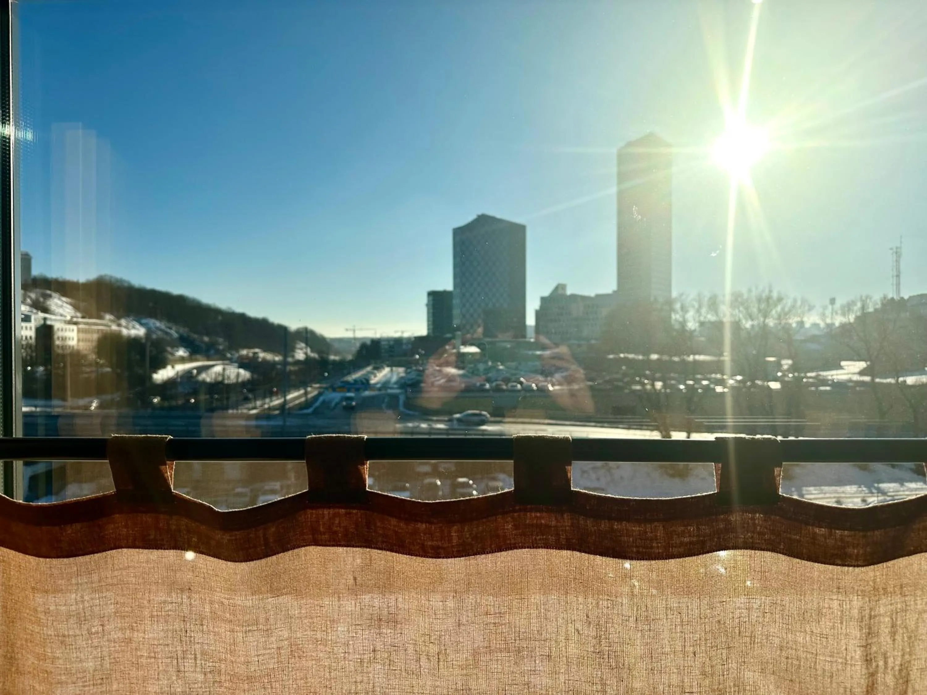 City view in Spar Hotel Gårda