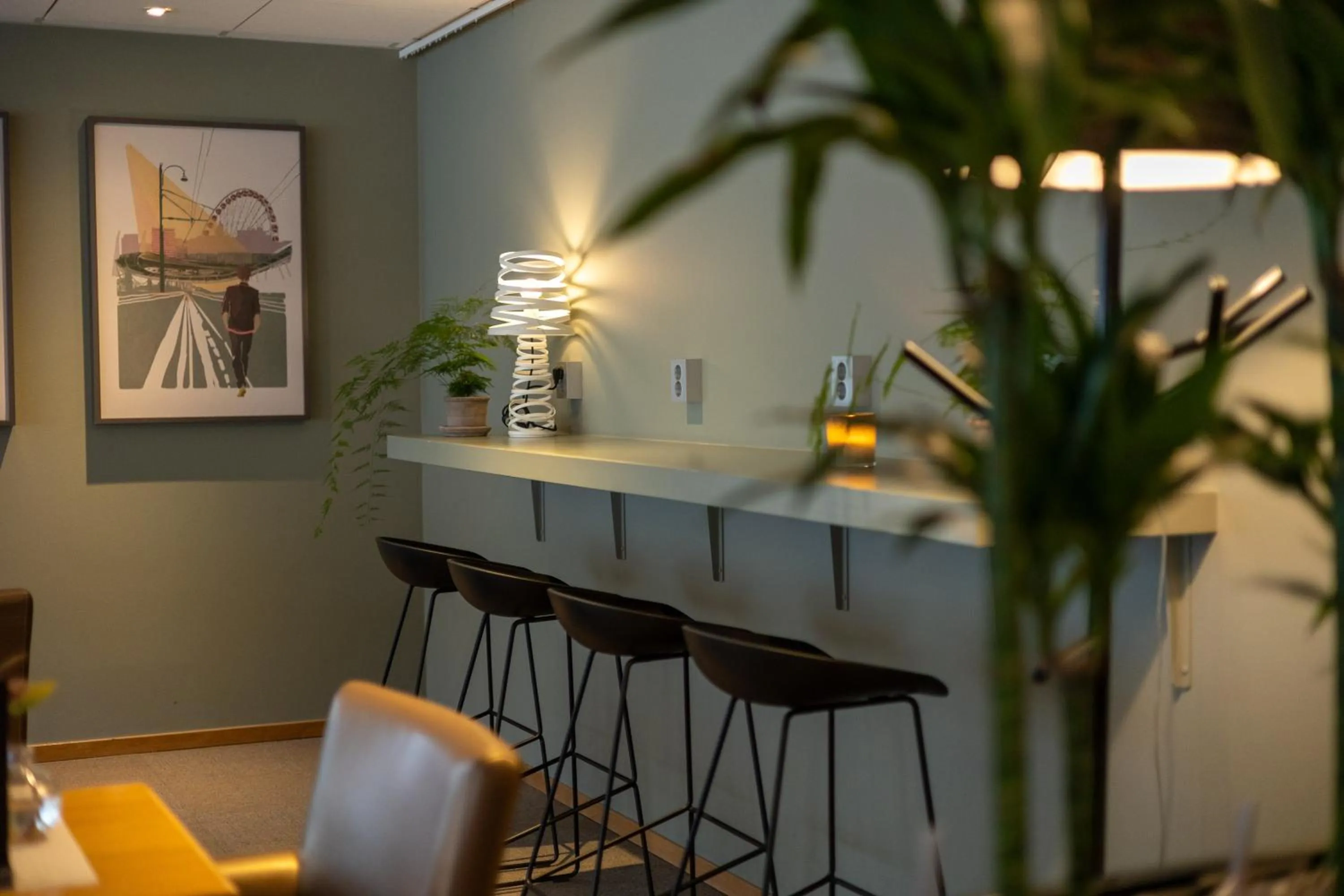 Lobby or reception in Spar Hotel Gårda