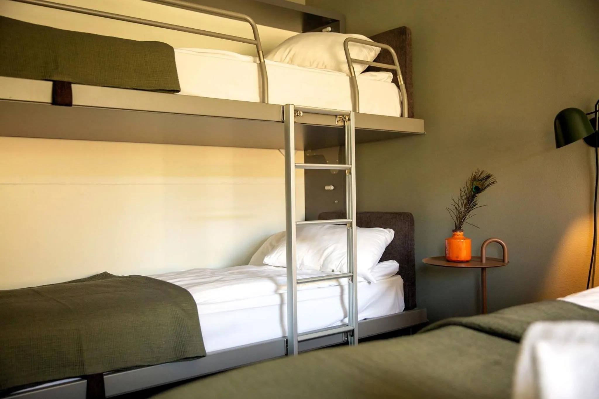 Bed in Spar Hotel Gårda