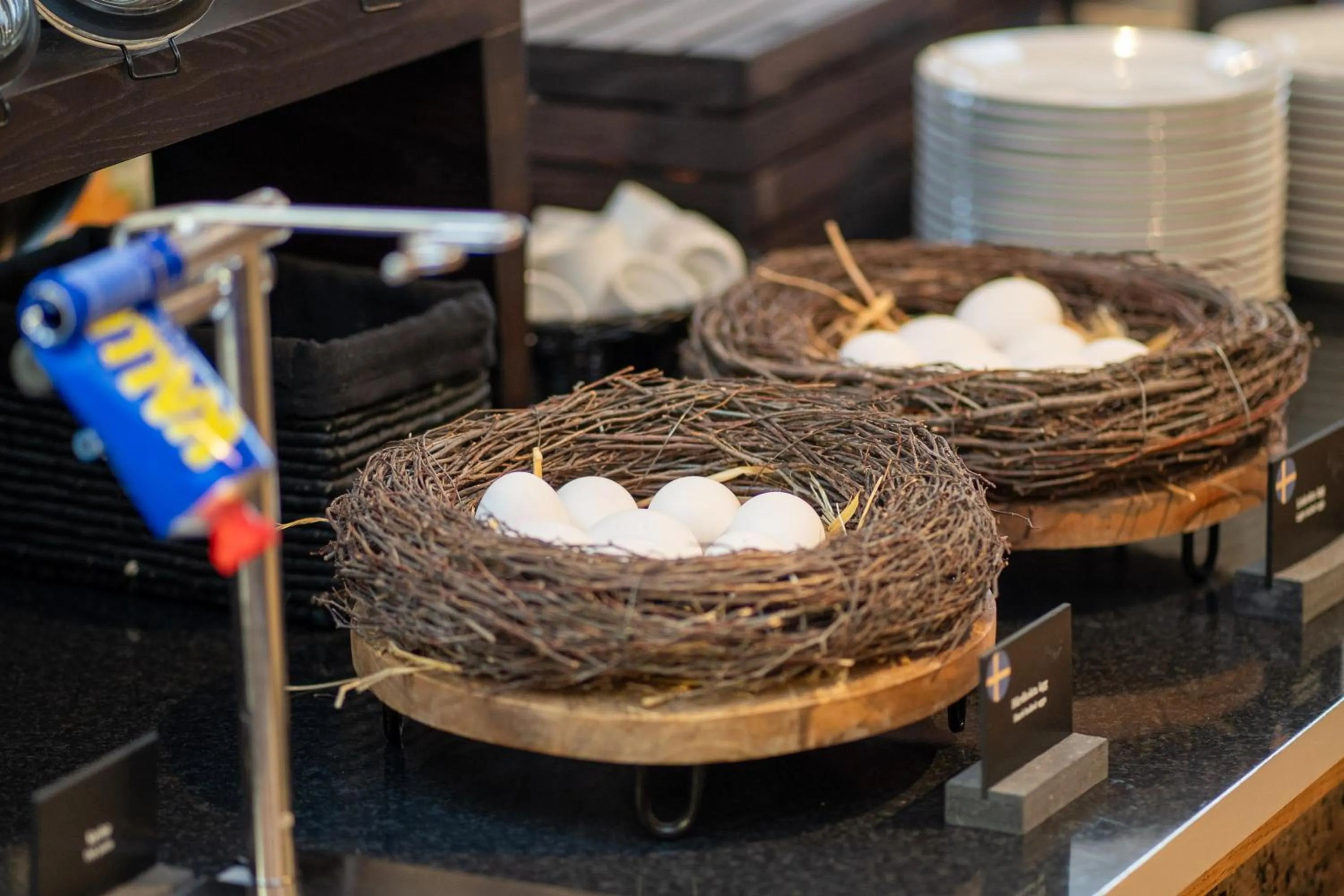 Buffet breakfast in Spar Hotel Gårda