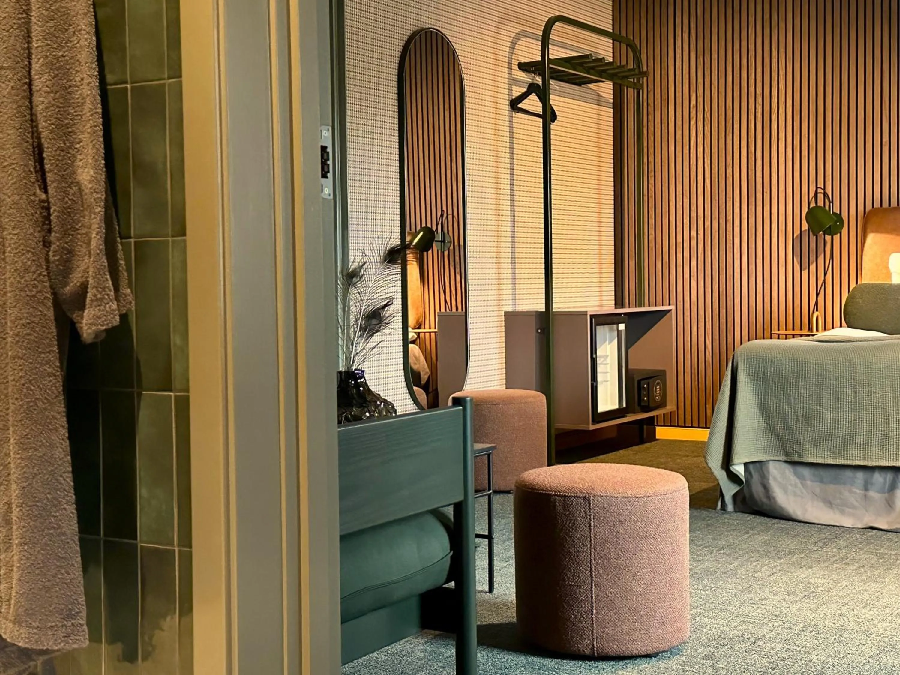 Bed in Spar Hotel Gårda