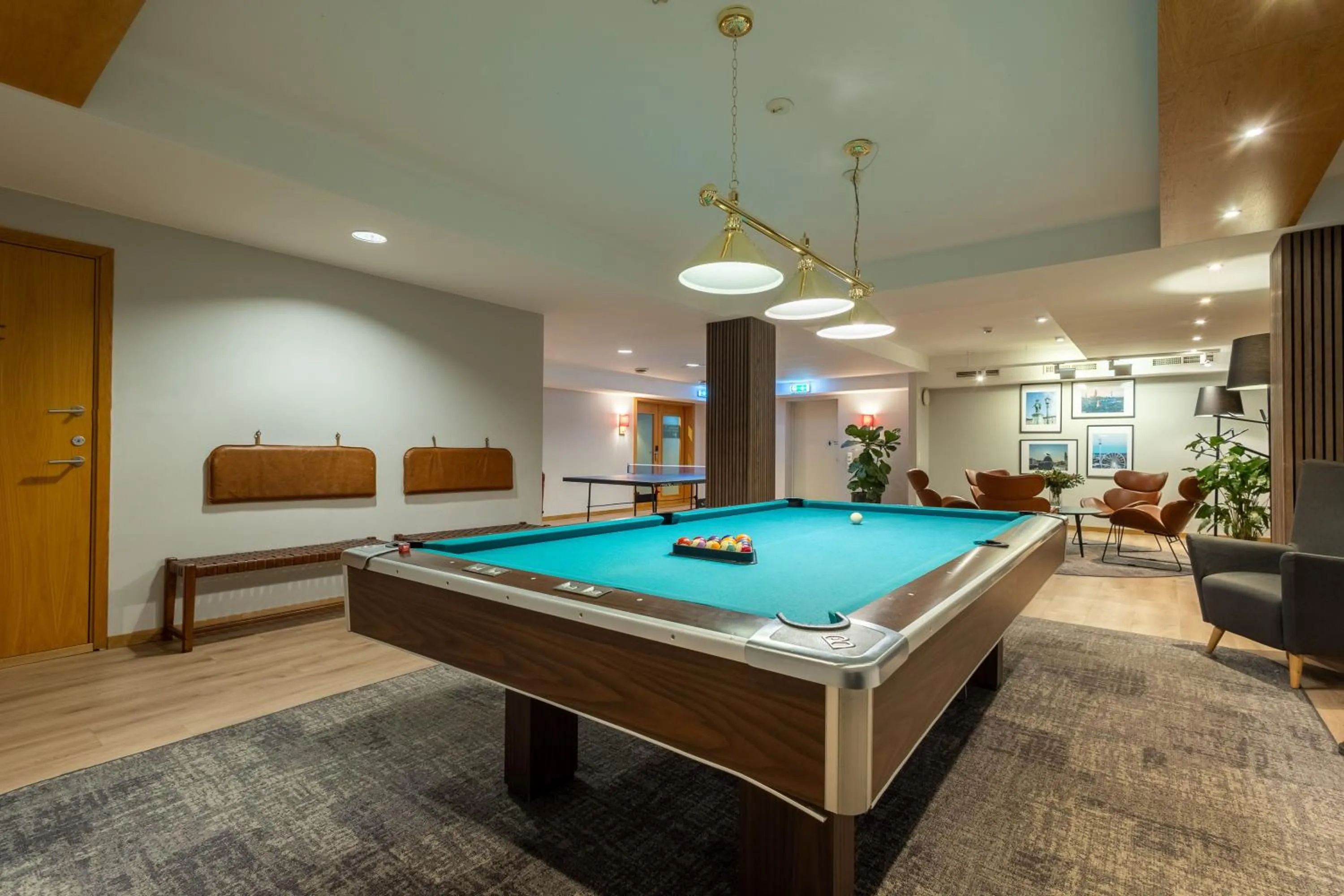 Billiard in Spar Hotel Gårda