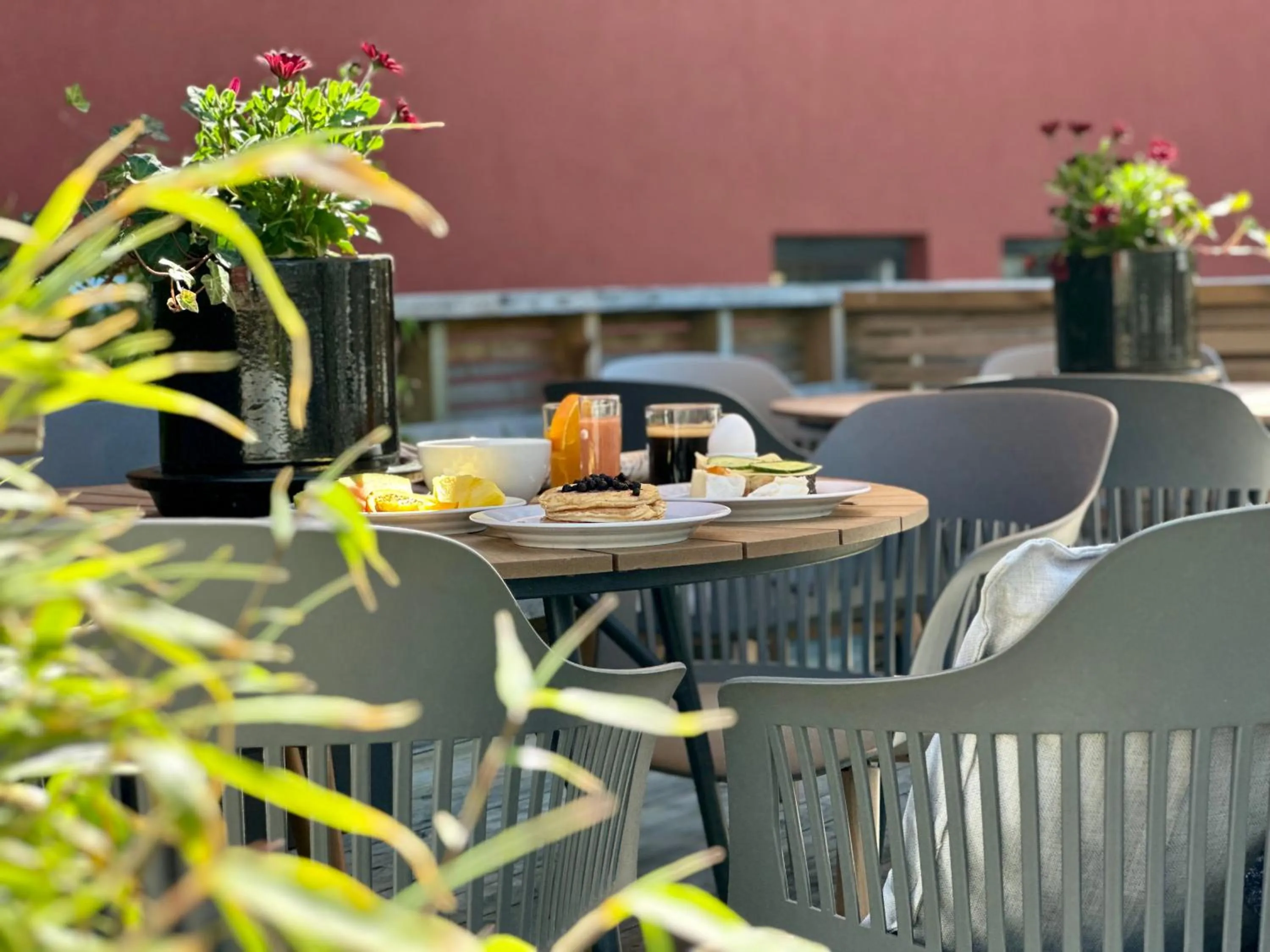 Balcony/Terrace in Spar Hotel Gårda